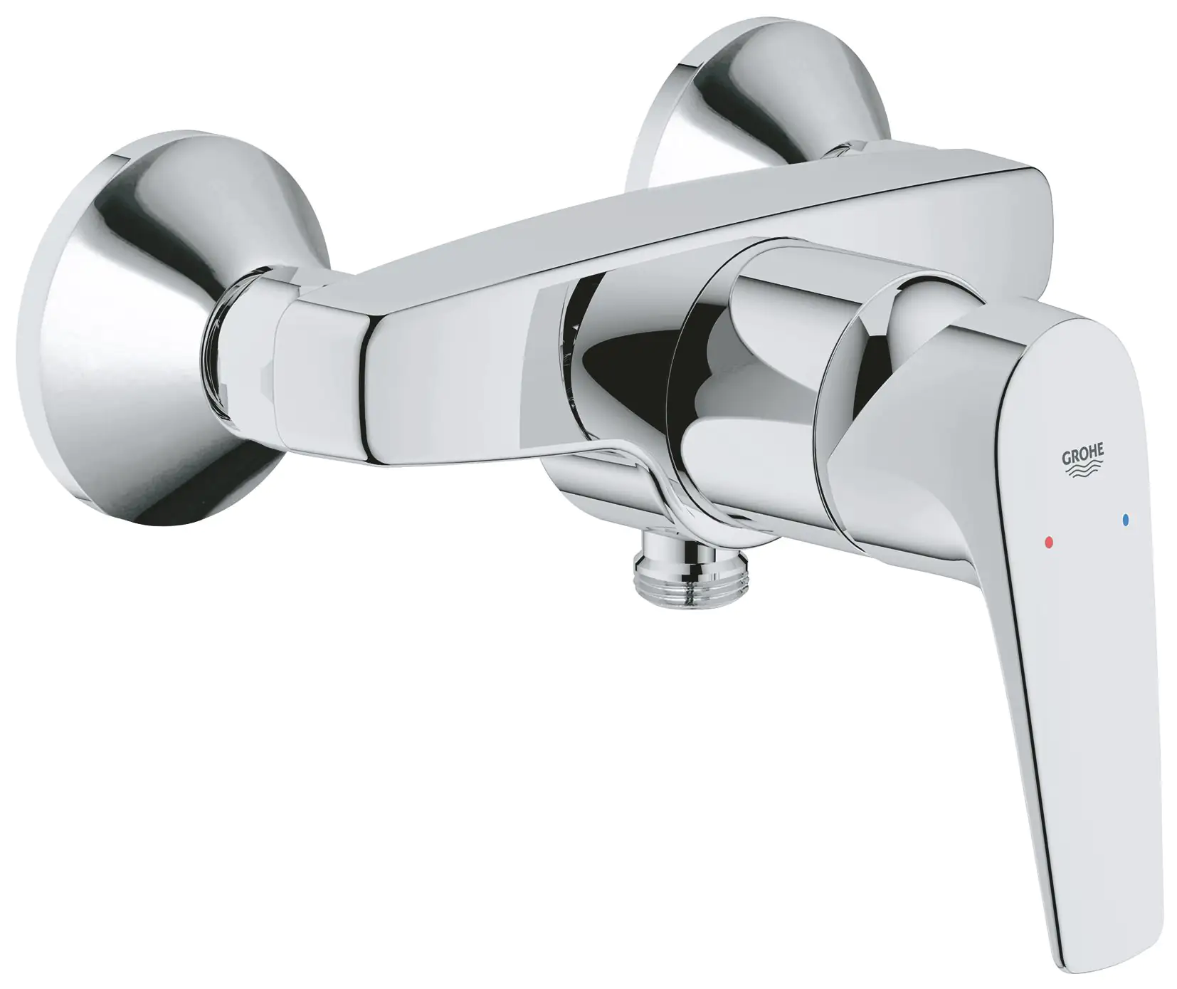 Grohe Start Flow Brausearmatur verchromt, mit variabel einstellbarer Mengenbegrenzung Grohe Start Flow Brausearmatur verchromt, mit variabel einstellbarer Mengenbegrenzung