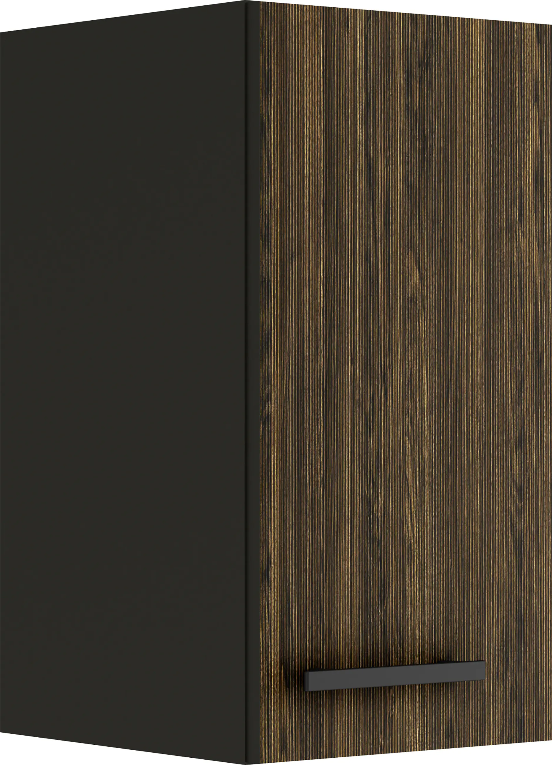 Optifit Oberschrank Rimini 409 nussbaum/anthrazit 30 cm 