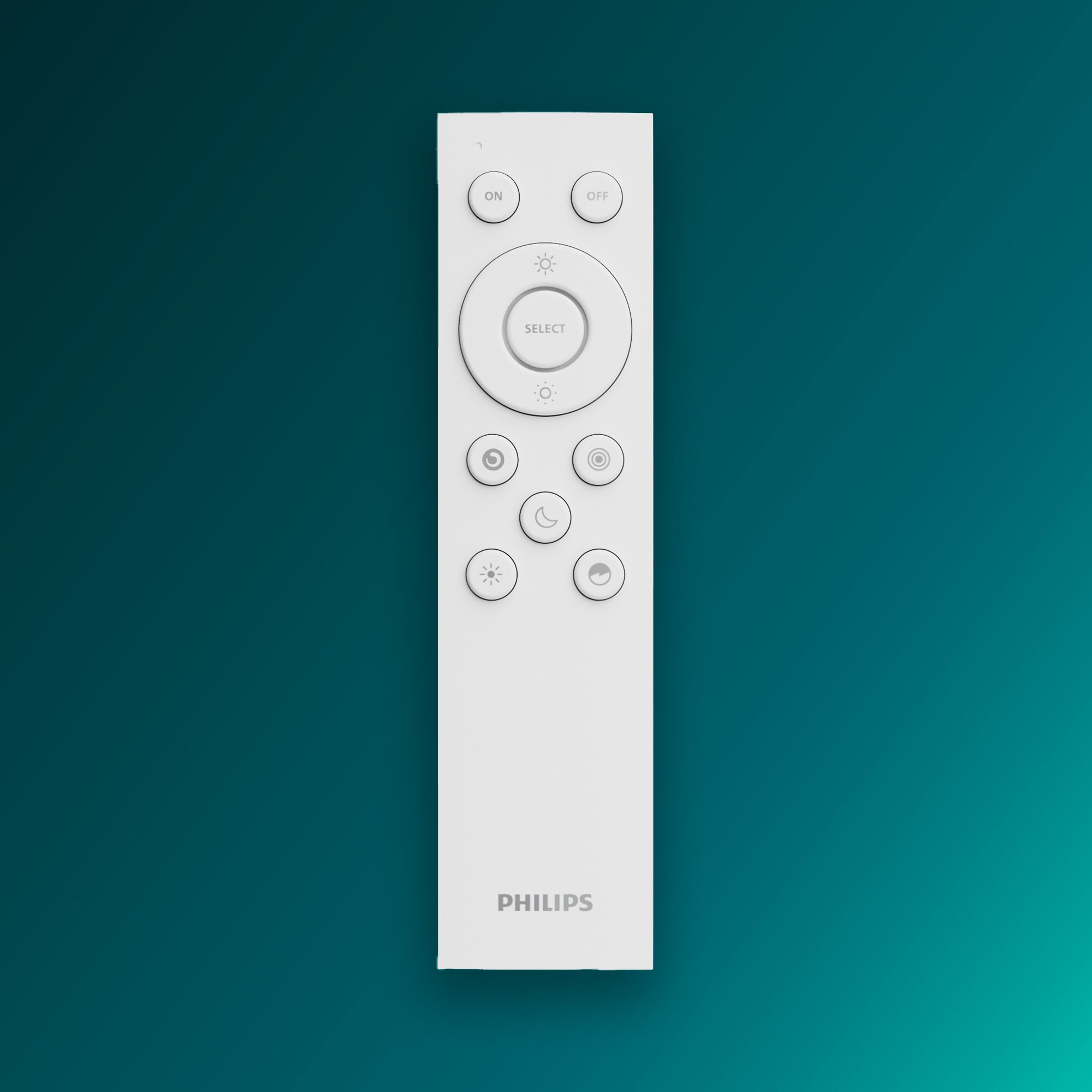 Philips LED-Deckenleuchte Valen schwarz Ø 42 x 2 cm warmweiß-kaltweiß dimmbar