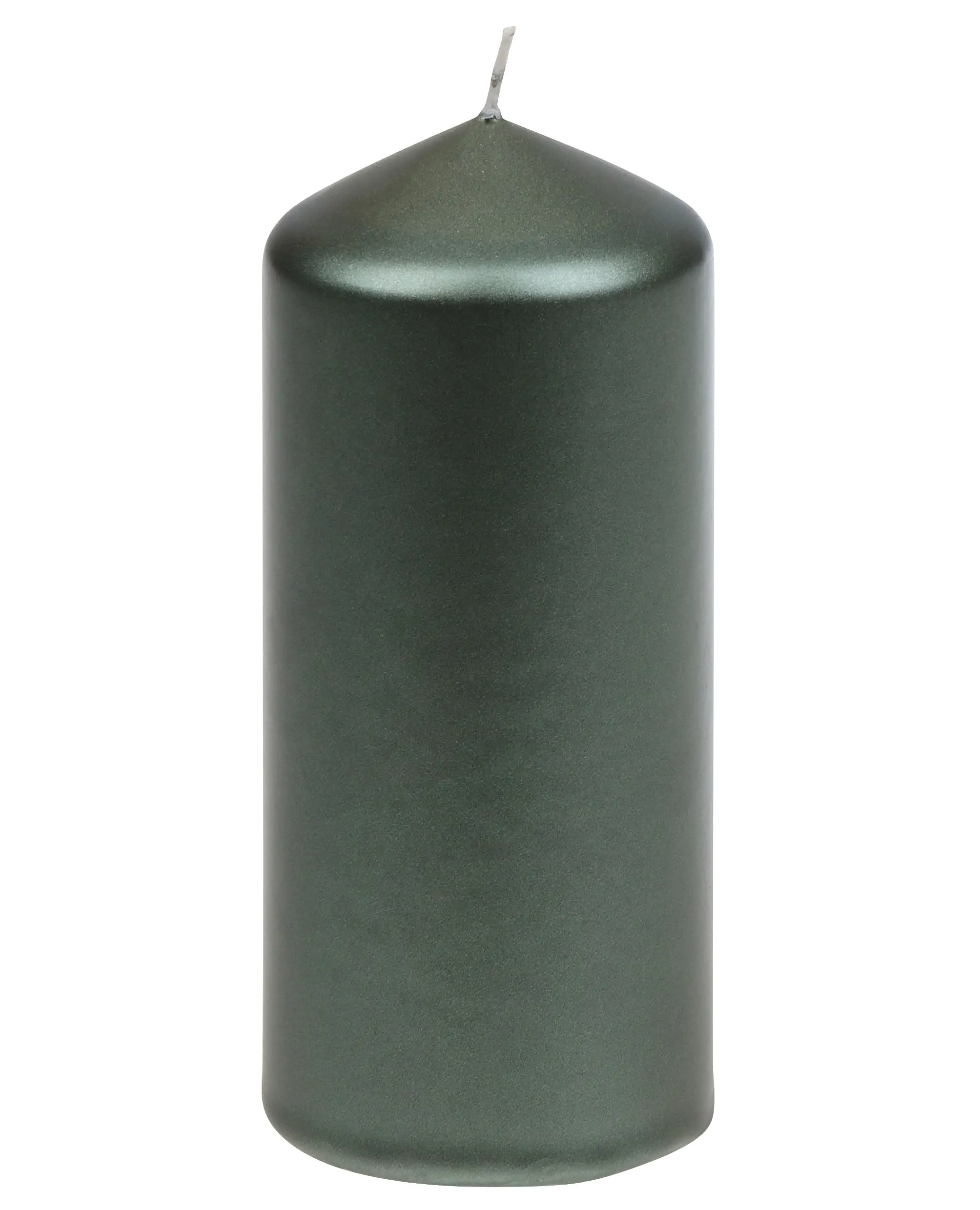 Steinhart Stumpenkerze Edelglanz Ø 5,7 x 13 cm schilf     