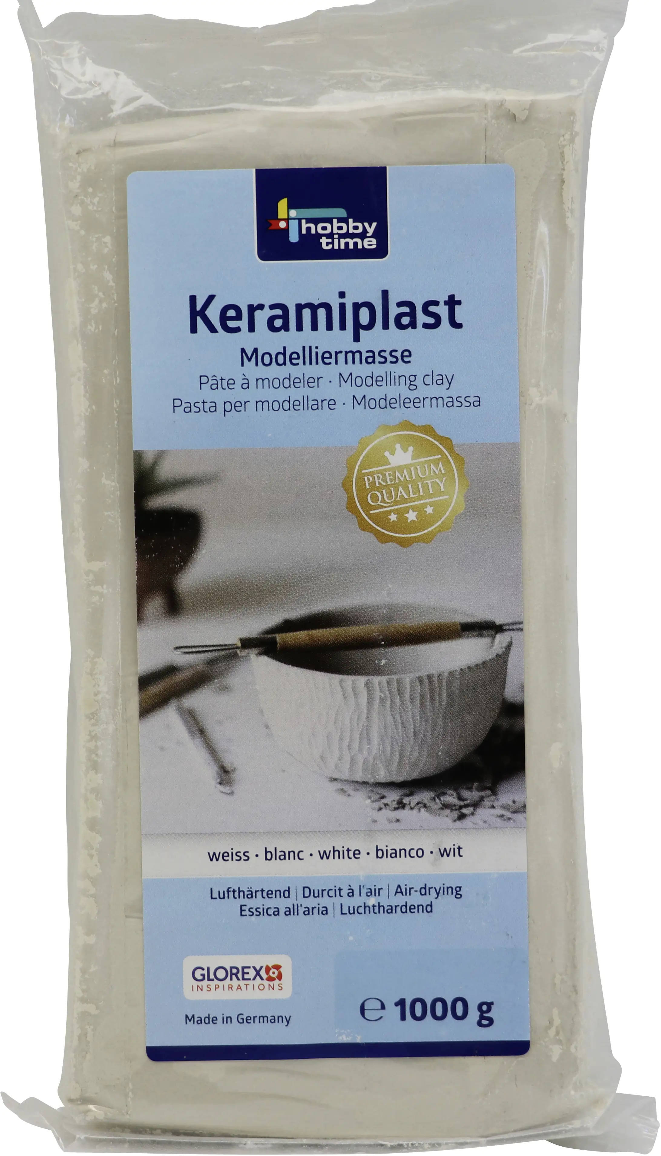 Glorex Keramiplast 1000 g, weiß Glorex Keramiplast 1000 g, weiß