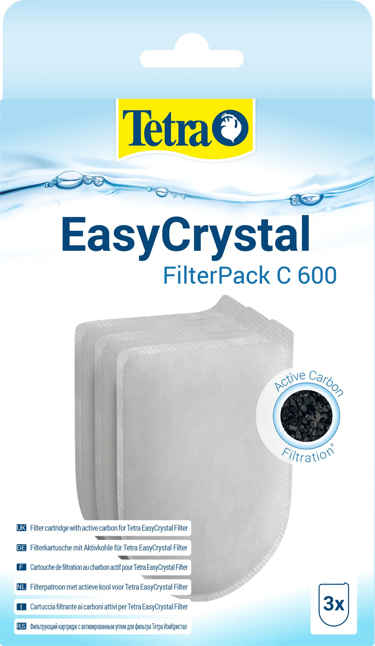 Tetra Aquariumfilter EasyCrystal Filter Pack 600 C