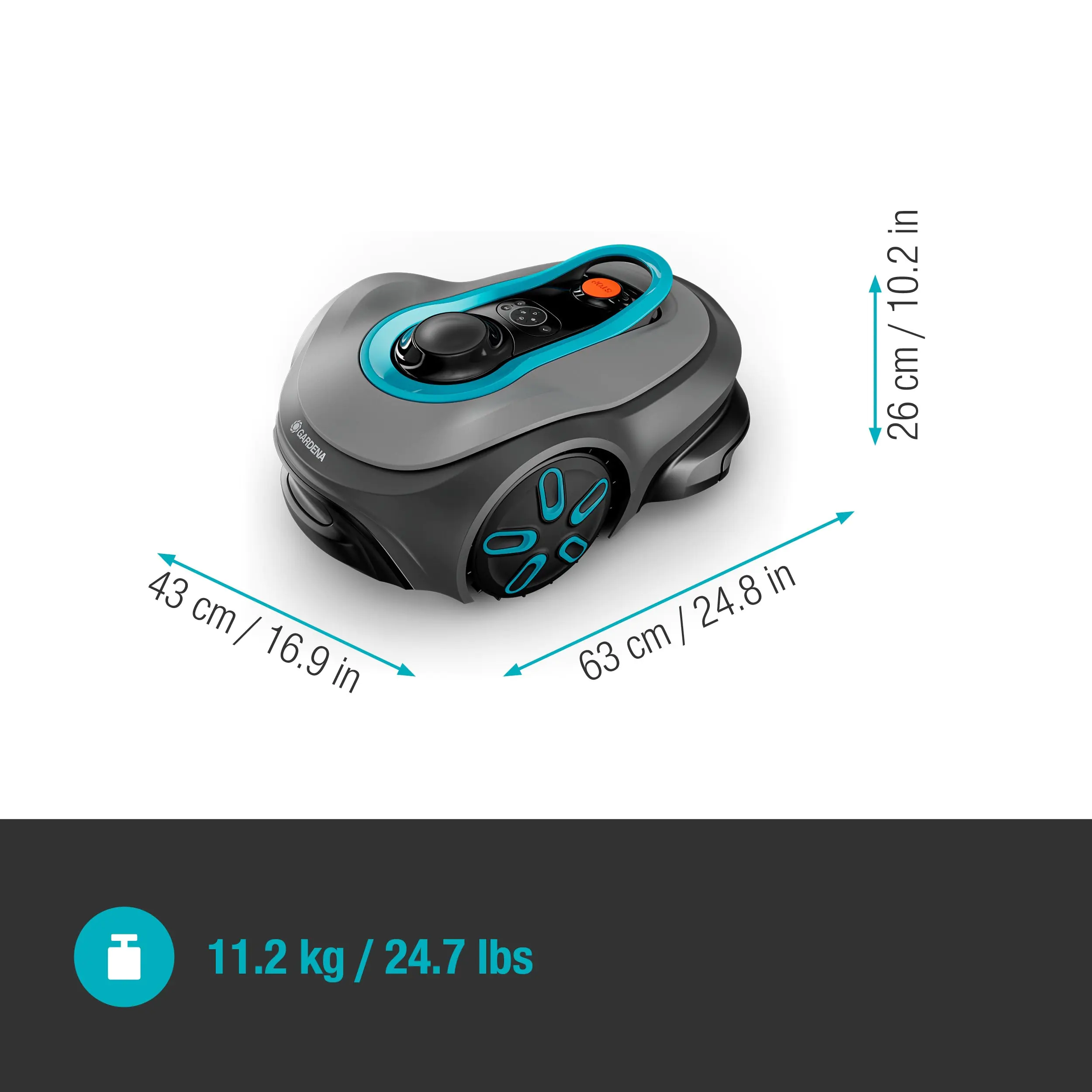 Gardena Mähroboter smart SILENO free 600m² Set Gardena Mähroboter smart SILENO free 600m² Set