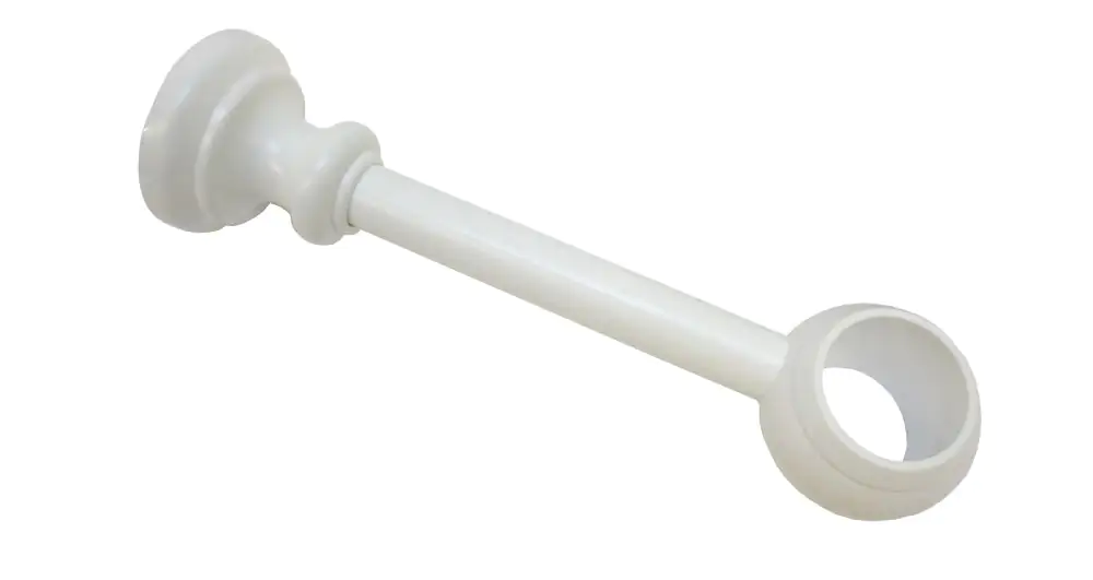 Gardinia Träger zu Stilprogramm Bifo, Ø 28 mm, weiß Gardinia Träger zu Stilprogramm Bifo, Ø 28 mm, weiß