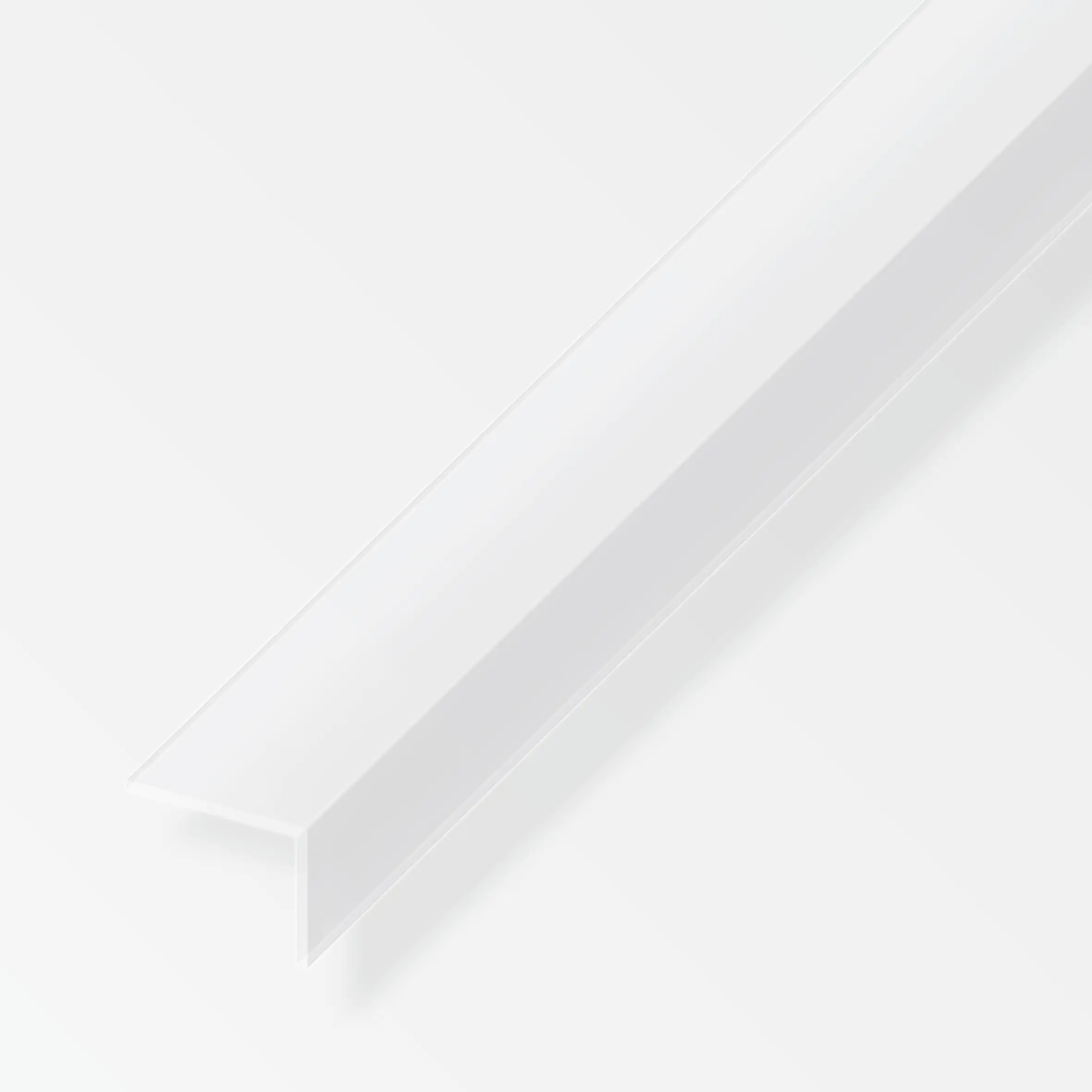 alfer Winkel 1 m, 25 x 20 mm PVC (Kunststoff) glatt transparent