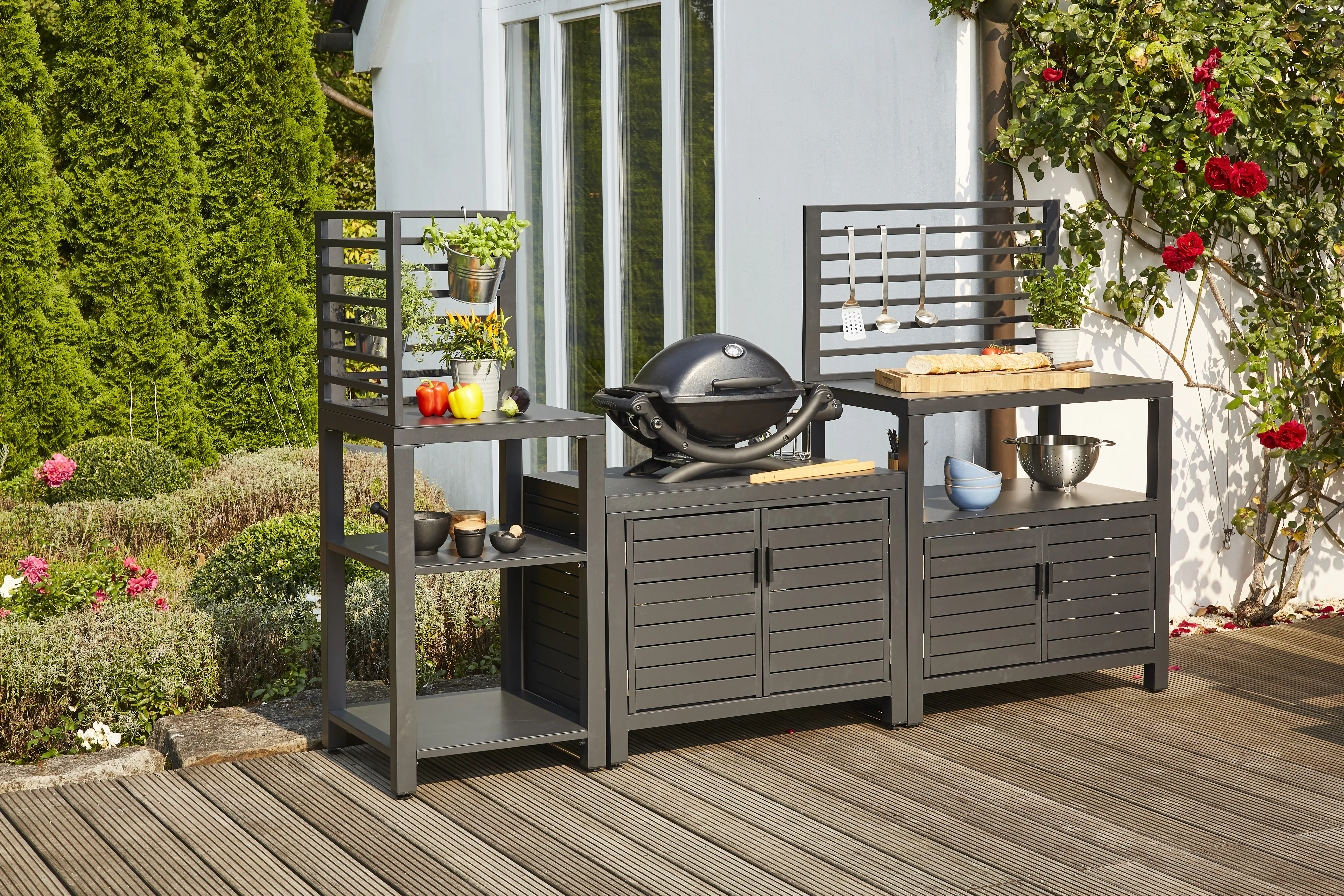 Siena Garden MittelElement Texas Outdoor Kitchen matt anthrazit
