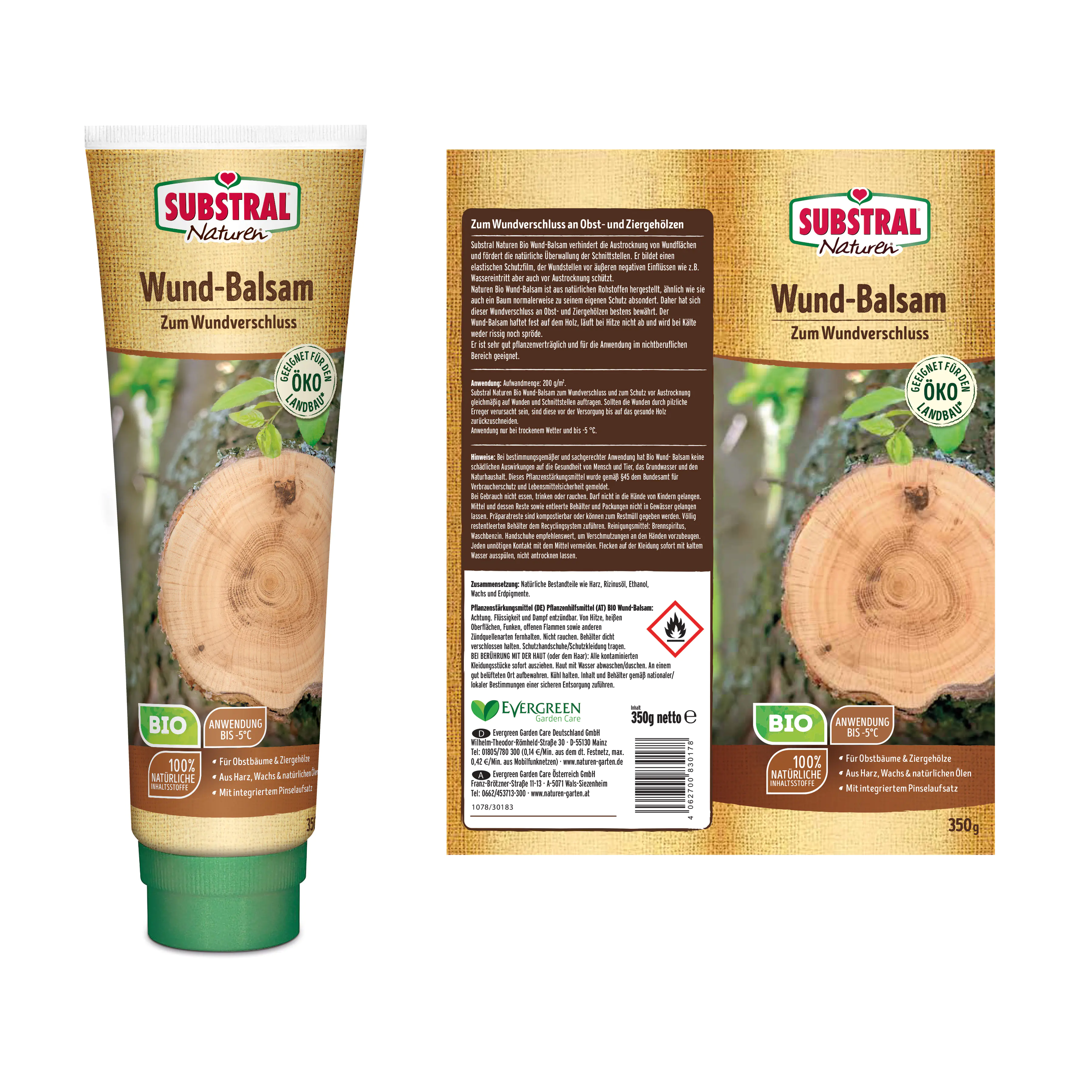 Naturen Bio Wundbalsam 350 g