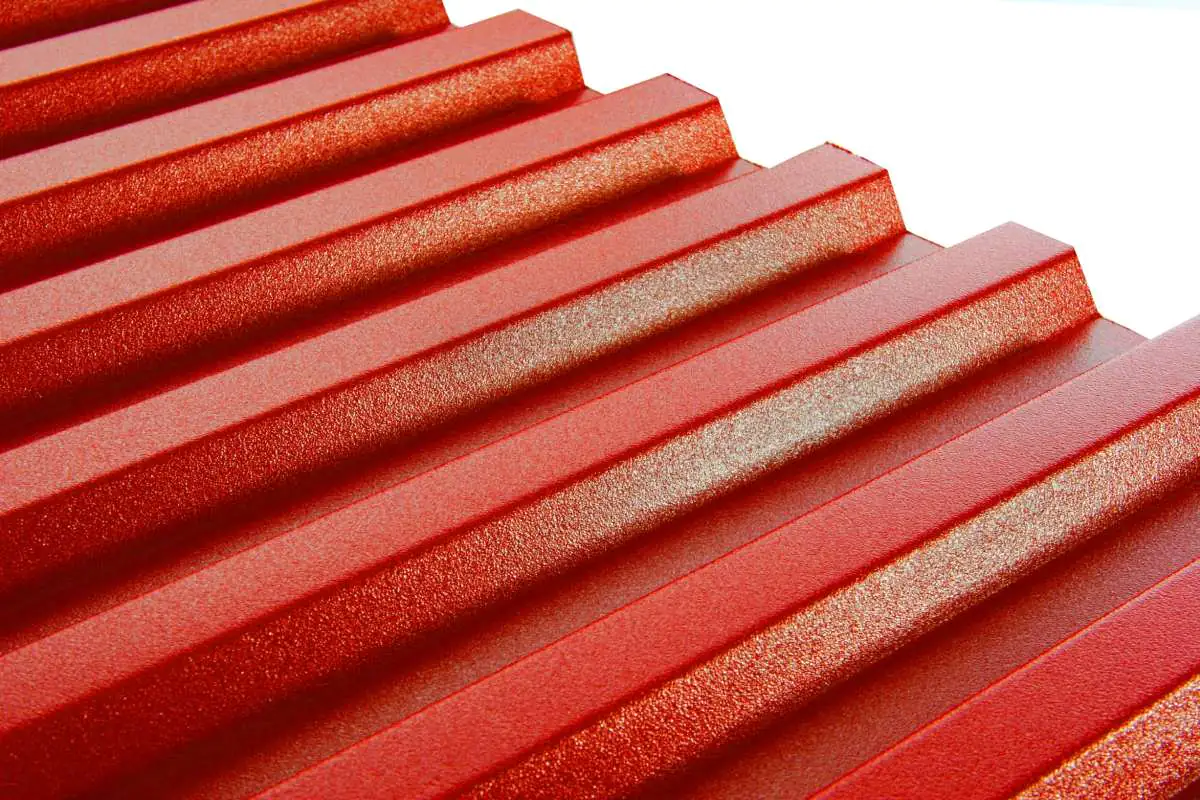 PVC-Wellplatte Trapez 70/18 200 x 90 cm 1,2 mm rot PVC-Wellplatte Trapez 70/18 200 x 90 cm 1,2 mm rot