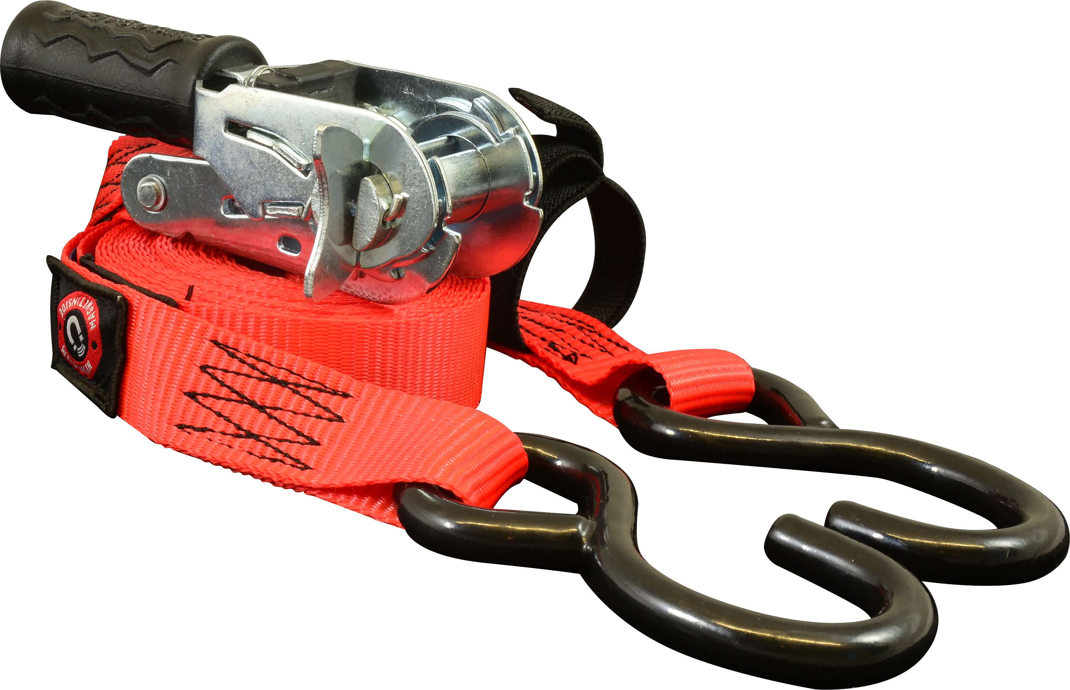 QUICKLOADER® Spanngurt mit Magnet 25 mm x 5 m 1 Stück rot 