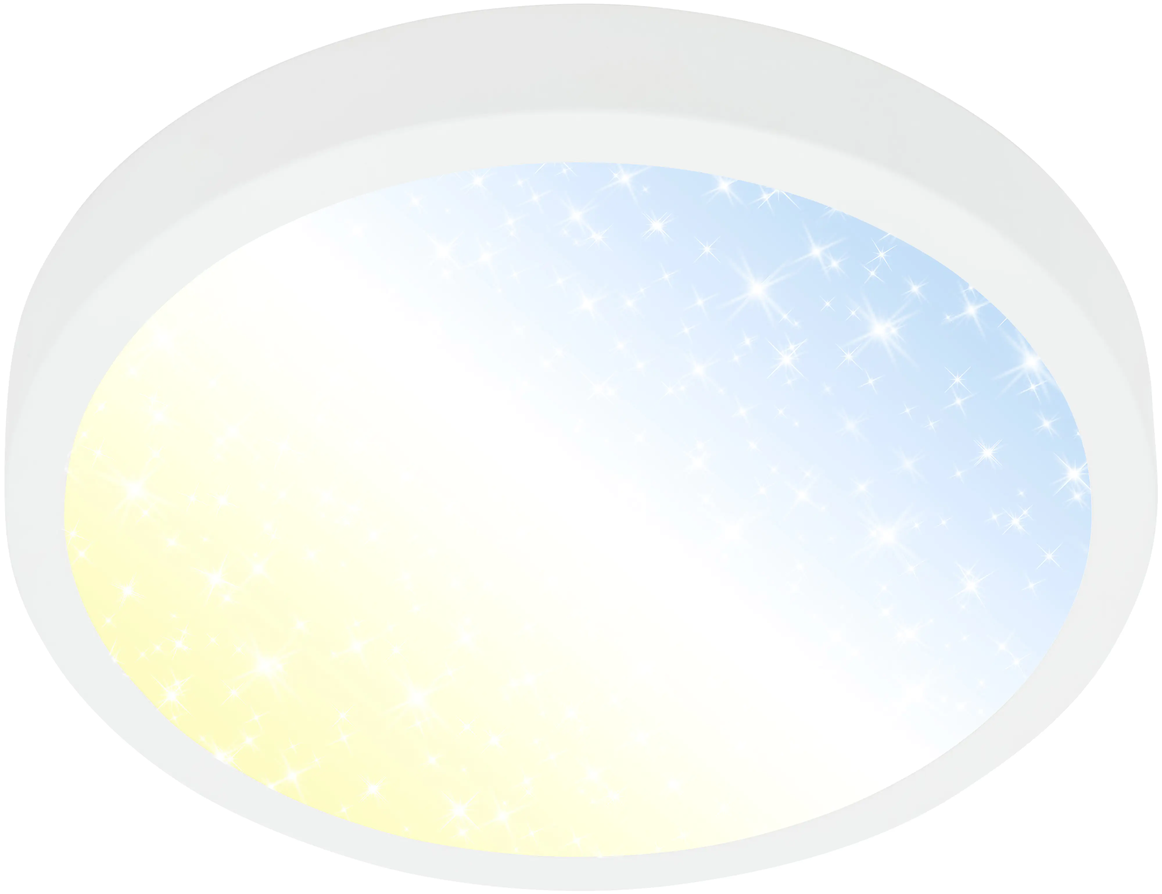 Briloner LED Deckenleuchte Runa Ø 28 cm weiß Sternencover CCT Briloner LED Deckenleuchte Runa Ø 28 cm weiß Sternencover CCT