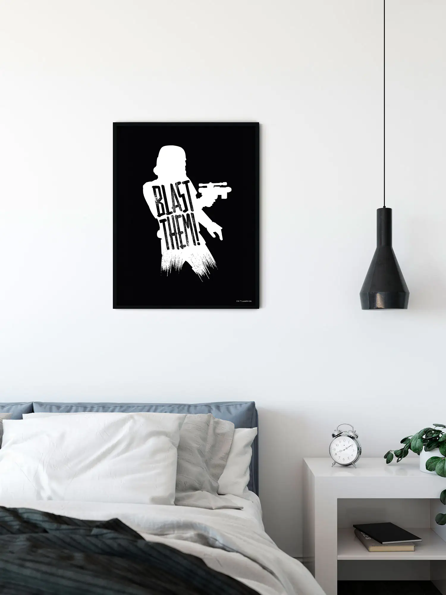 4055065190728_1 Komar Wandbild SW Sil Stormtrooper 30 x 40 cm