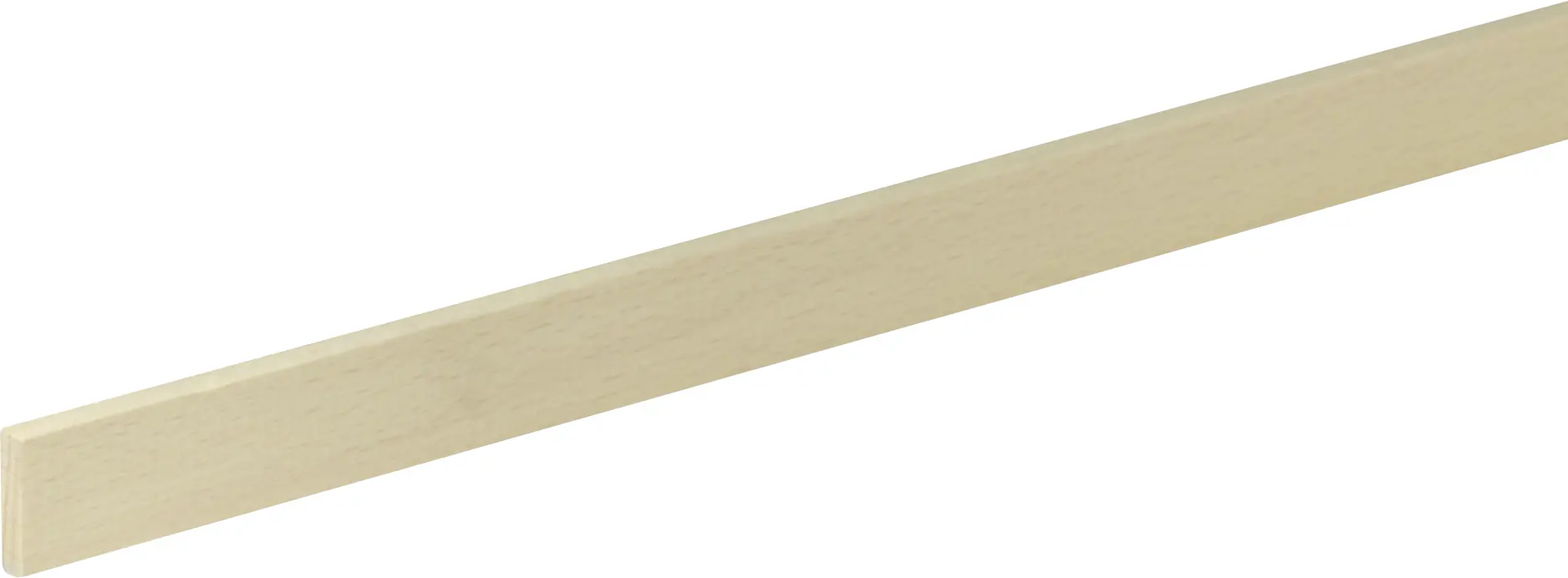 FN Neuhofer Flachleiste 210 cm 20 x 5 mm Buche