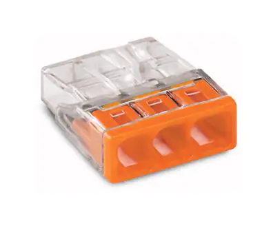 Wago Compact Steckklemme Anzahl Leiter: 3, 0,5 - 2,5mm², 10 Stück