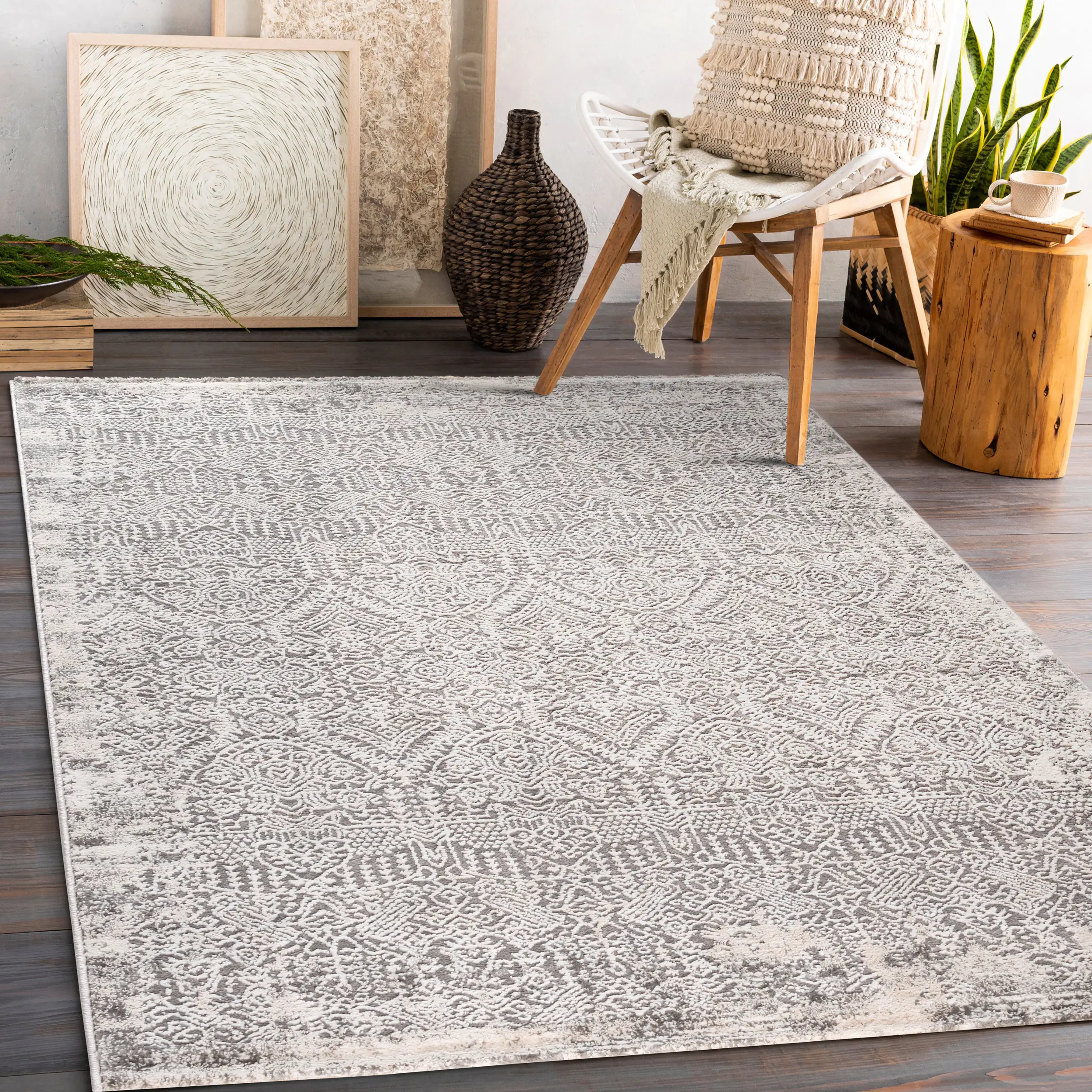 Teppich Lexa 5000, grey, 120 x 170 cm