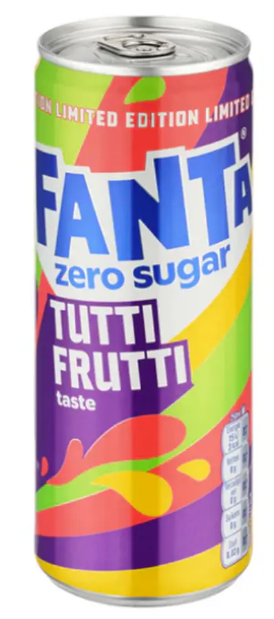 Fanta Tutti Frutti Zero Sugar 12 x 0,25L 