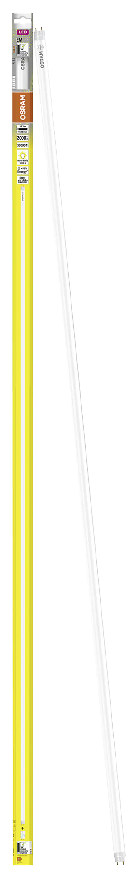 Osram LED Röhre 1,5 m G13 18,3 W warmweiß