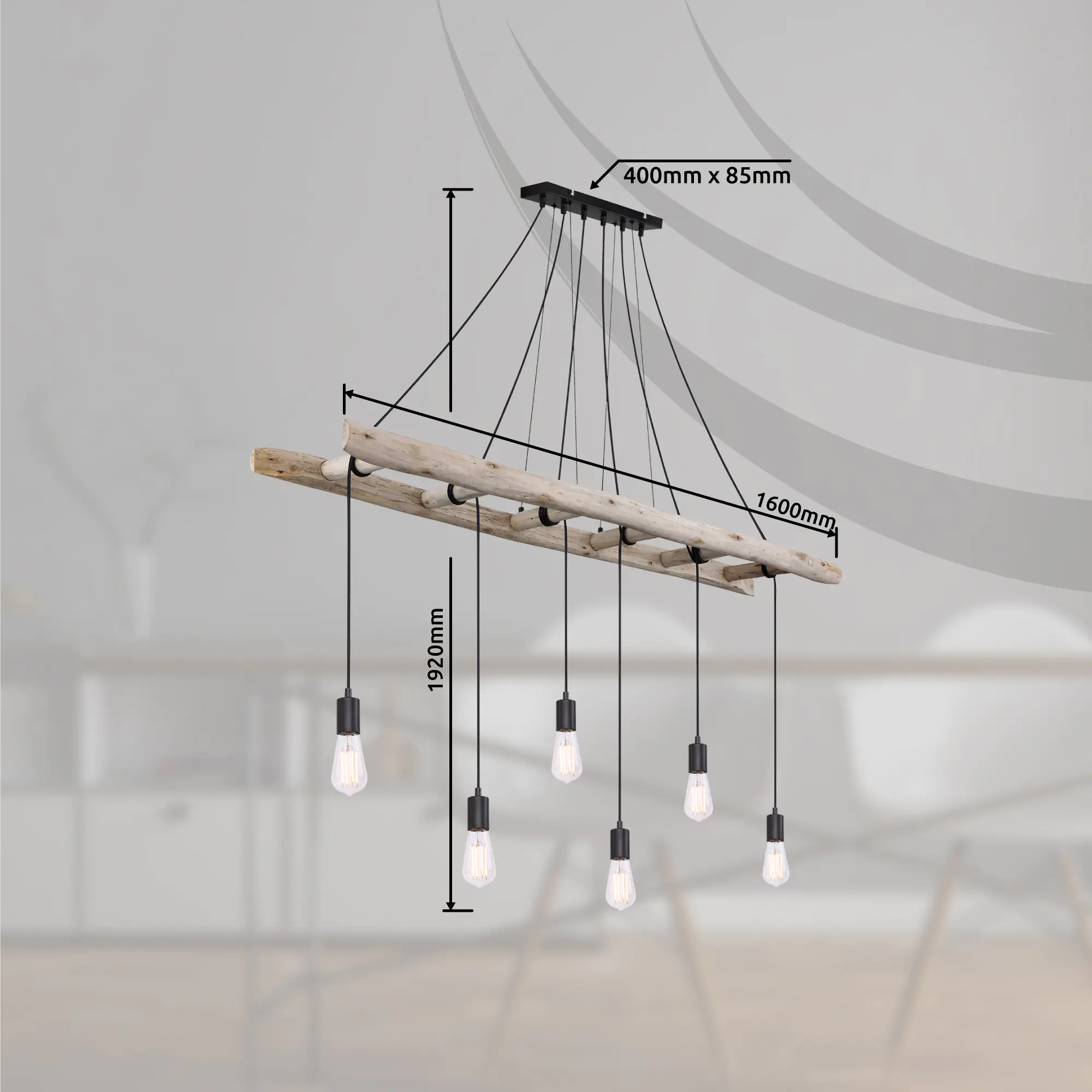 Globo Hängeleuchte Irmgard