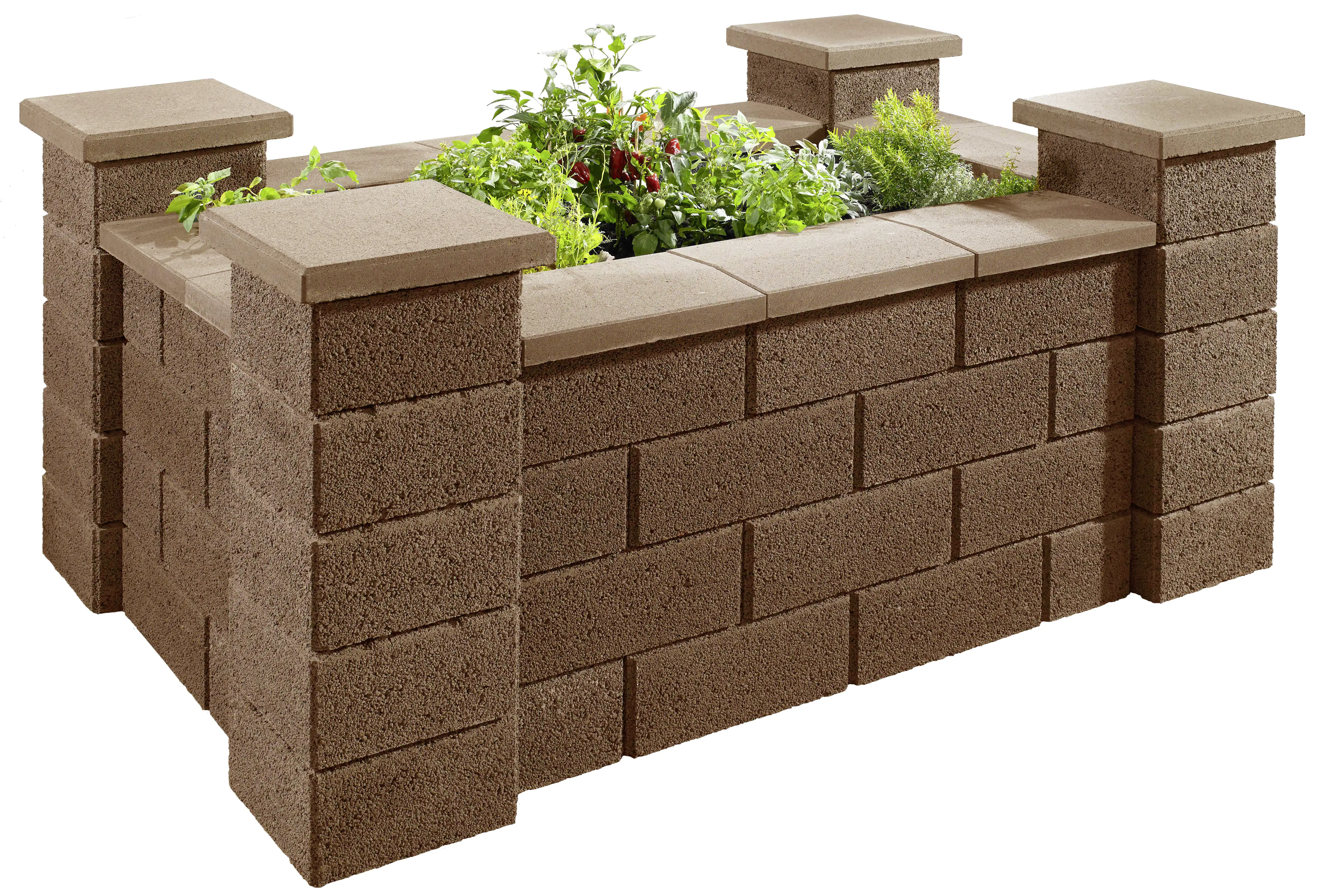 2077881026694_6 Kann Hochbeet-Set 1 Garten 230 x 150 x 85 cm braun
