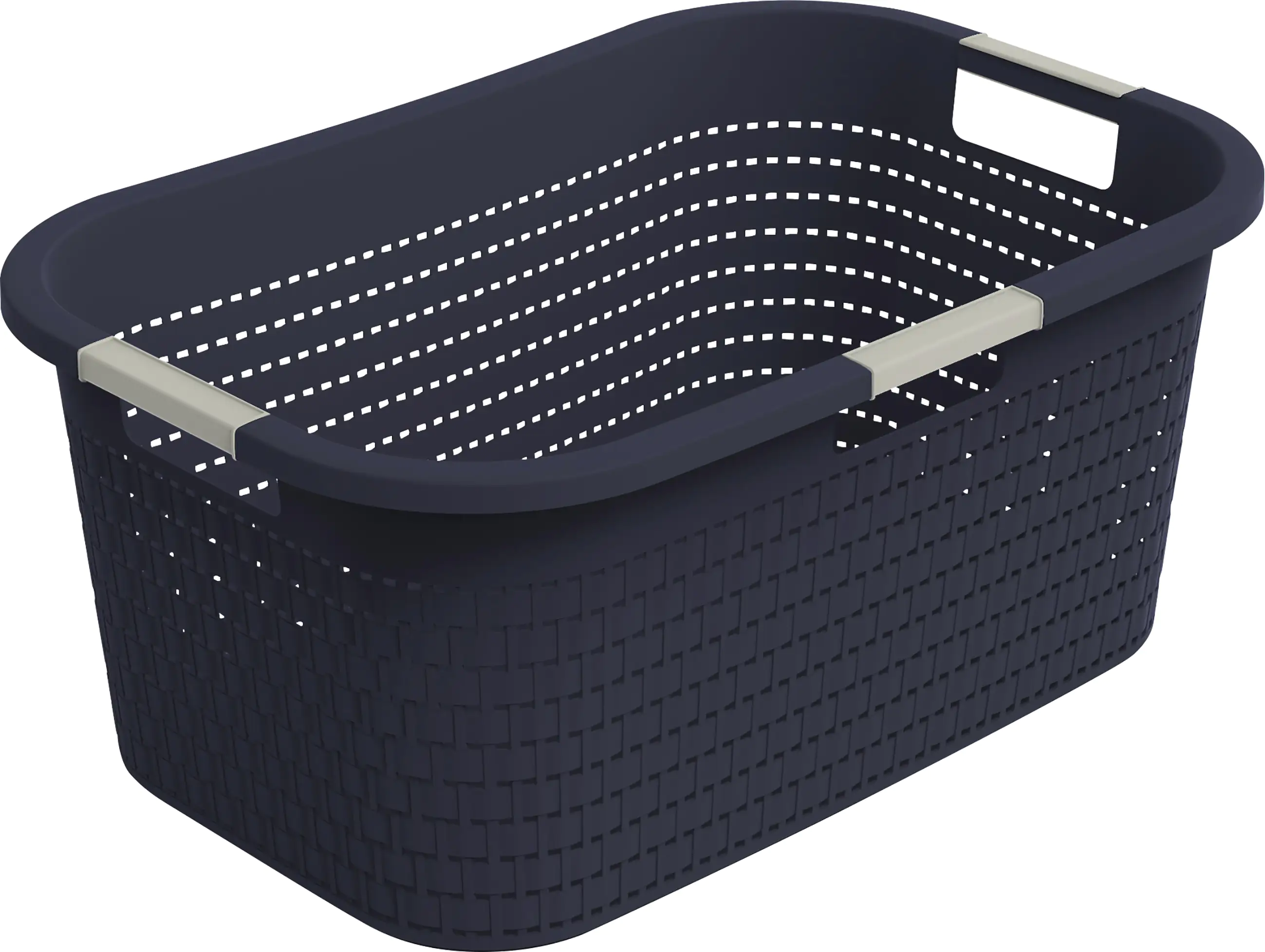 Rotho Wäschekorb Country, 40 L midnight blau Rotho Wäschekorb Country, 40 L midnight blau