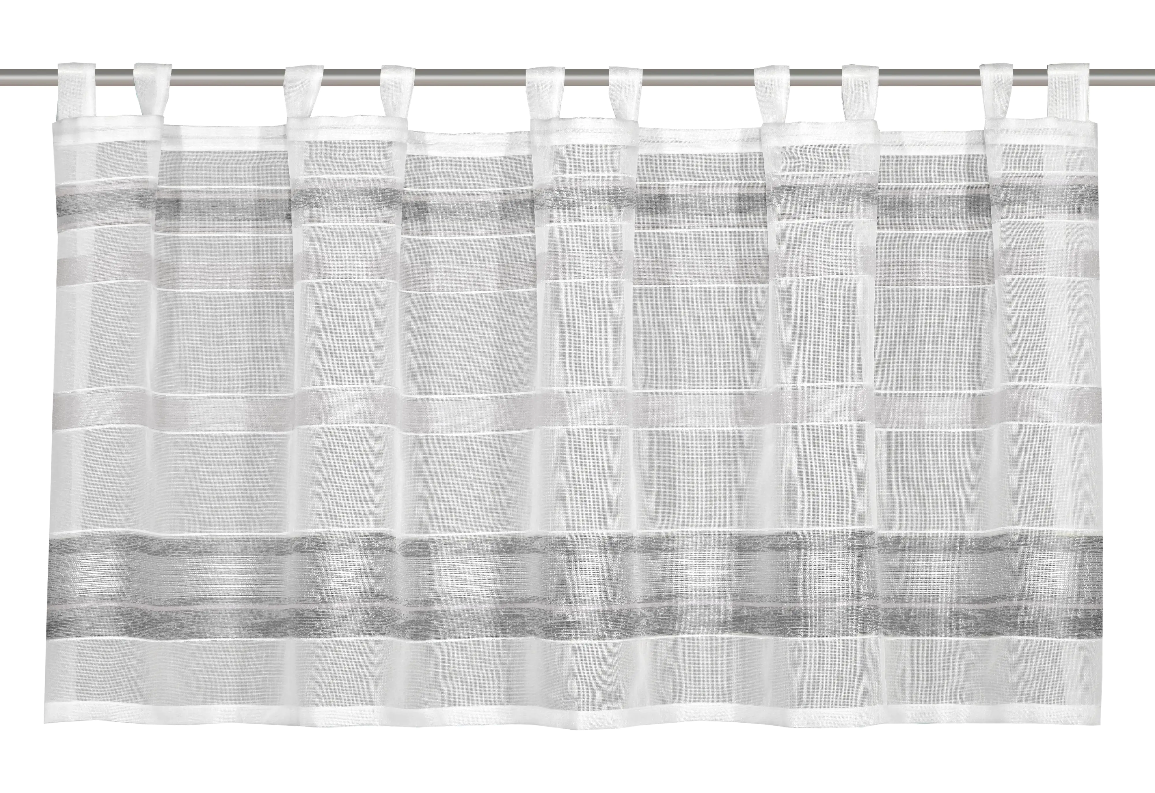 Neusser Collection Schlaufenpanneau Franziska anthrazit, 50 x 140 cm