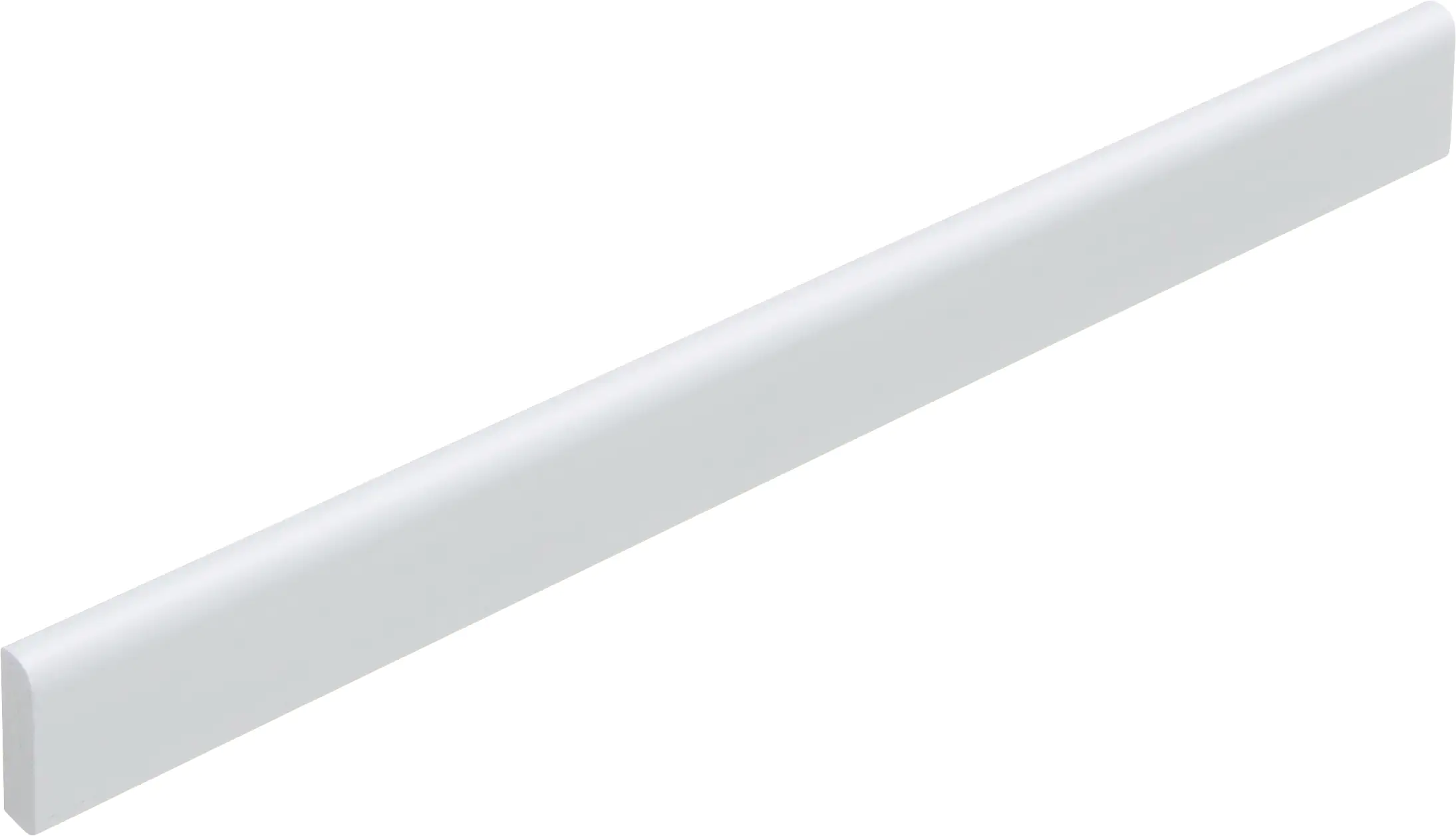 Primo Abschlussleiste 90 cm 21 x 5 mm weiß Primo Abschlussleiste 90 cm 21 x 5 mm weiß