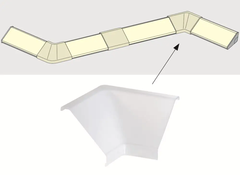 Paulmann Delta Profil Inside Corner 2er Pack Satin Kunststoff Paulmann Delta Profil Inside Corner 2er Pack Satin Kunststoff