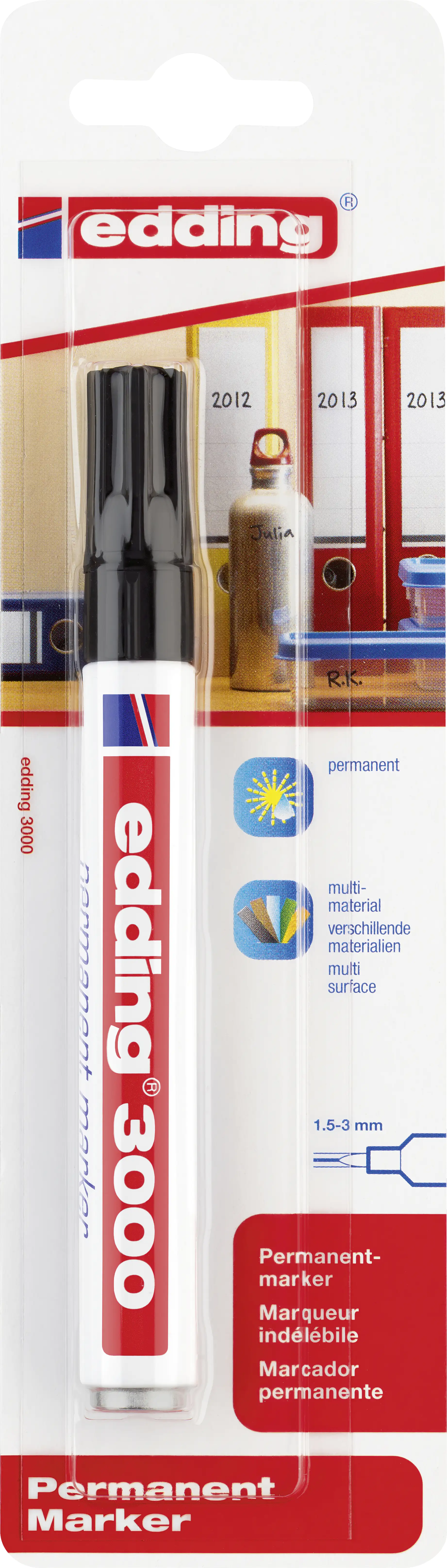 edding 3000 permanent marker schwarz edding 3000 permanent marker schwarz