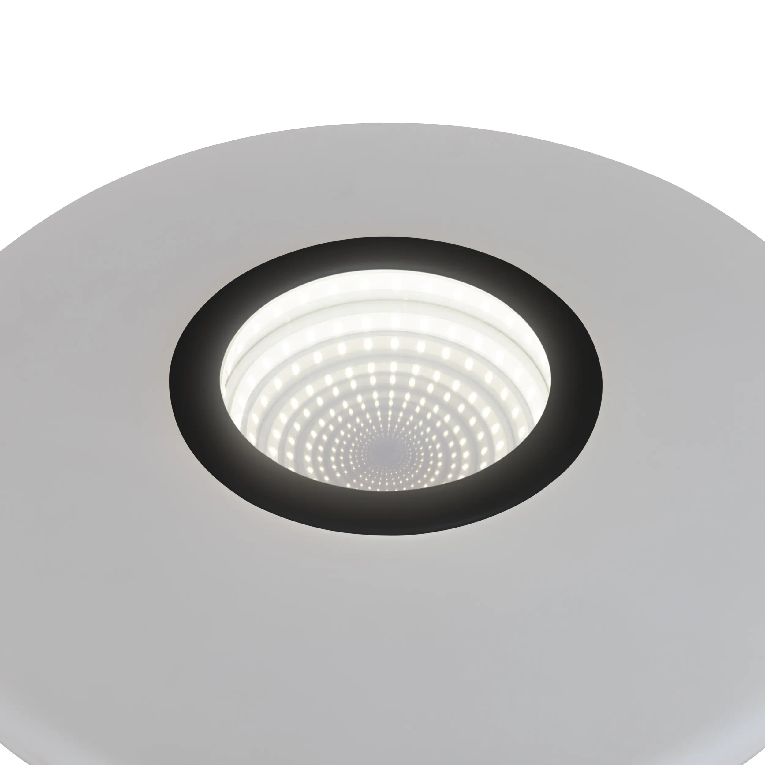 Light & More LED-Deckenleuchte weiß Ø 35 x 5,7 cm warmweiß 