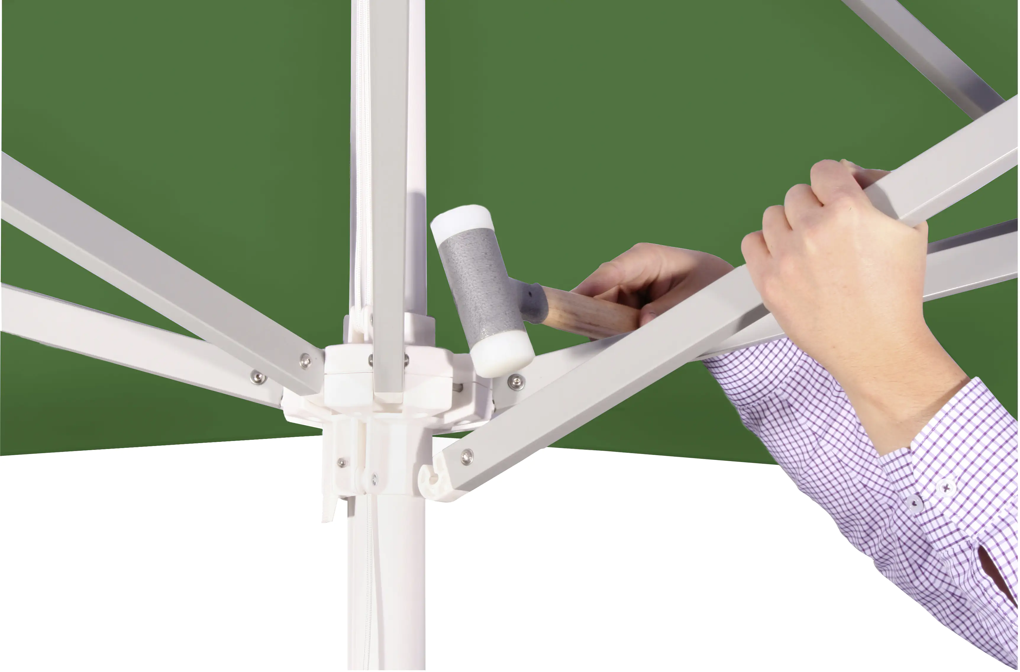 Schneider Sonnenschirm Jumbo grün Ø 300 cm