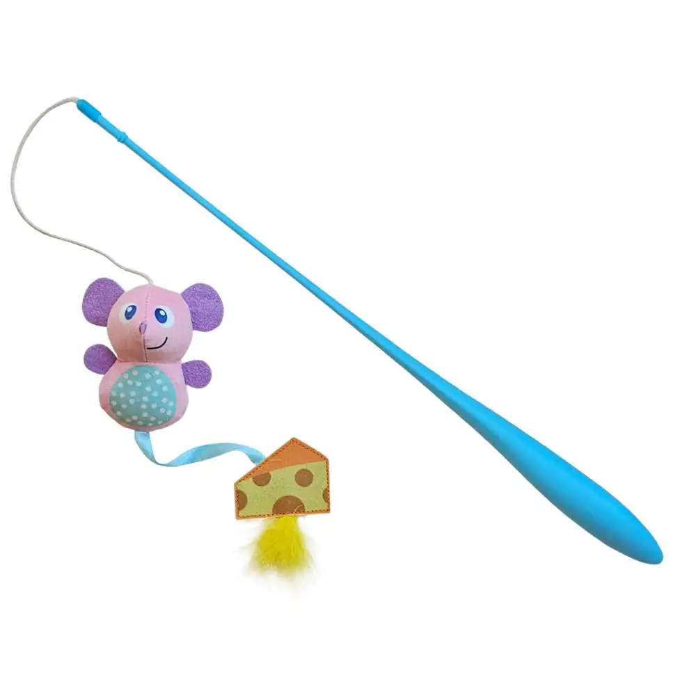 Nobby Katzenangel mit Maus und Käse