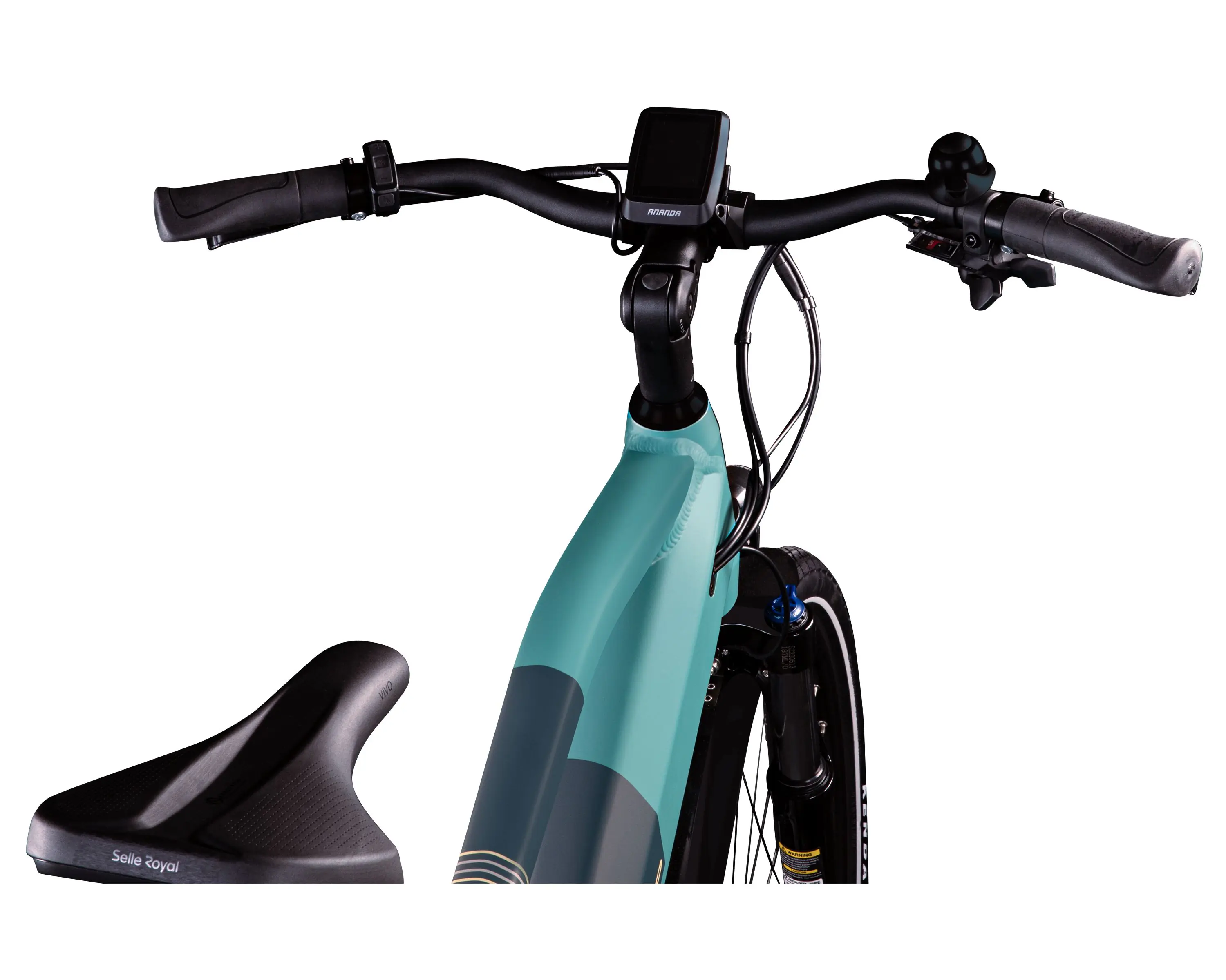 Zündapp E-Bike Z810 Trekking 28 Zoll 8-Gang 550 Wh türkisblau