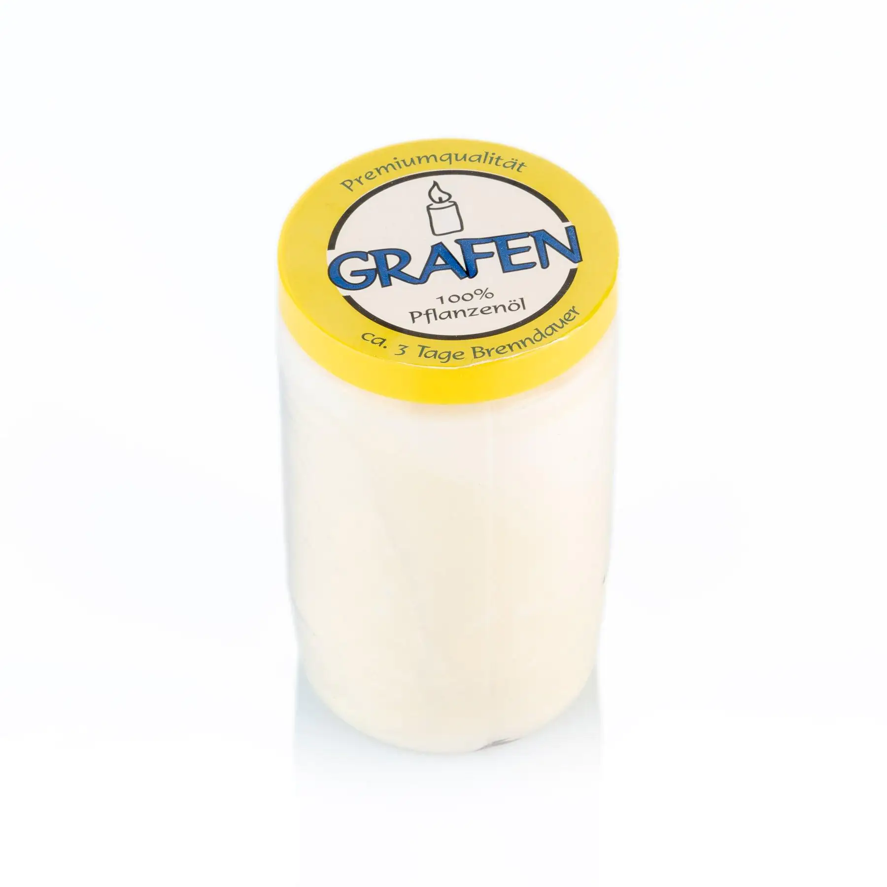 Grabkerze Kompoöllicht Ø 5,8 x 9,8 cm weiß Brenndauer 3 Tage Grabkerze Kompoöllicht Ø 5,8 x 9,8 cm weiß Brenndauer 3 Tage