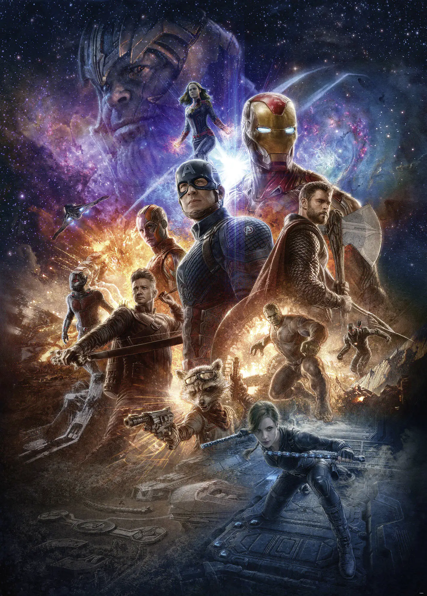 Komar Vlies Fototapete Avenge Battle World 200 x 280 cm Komar Vlies Fototapete Avenge Battle World 200 x 280 cm