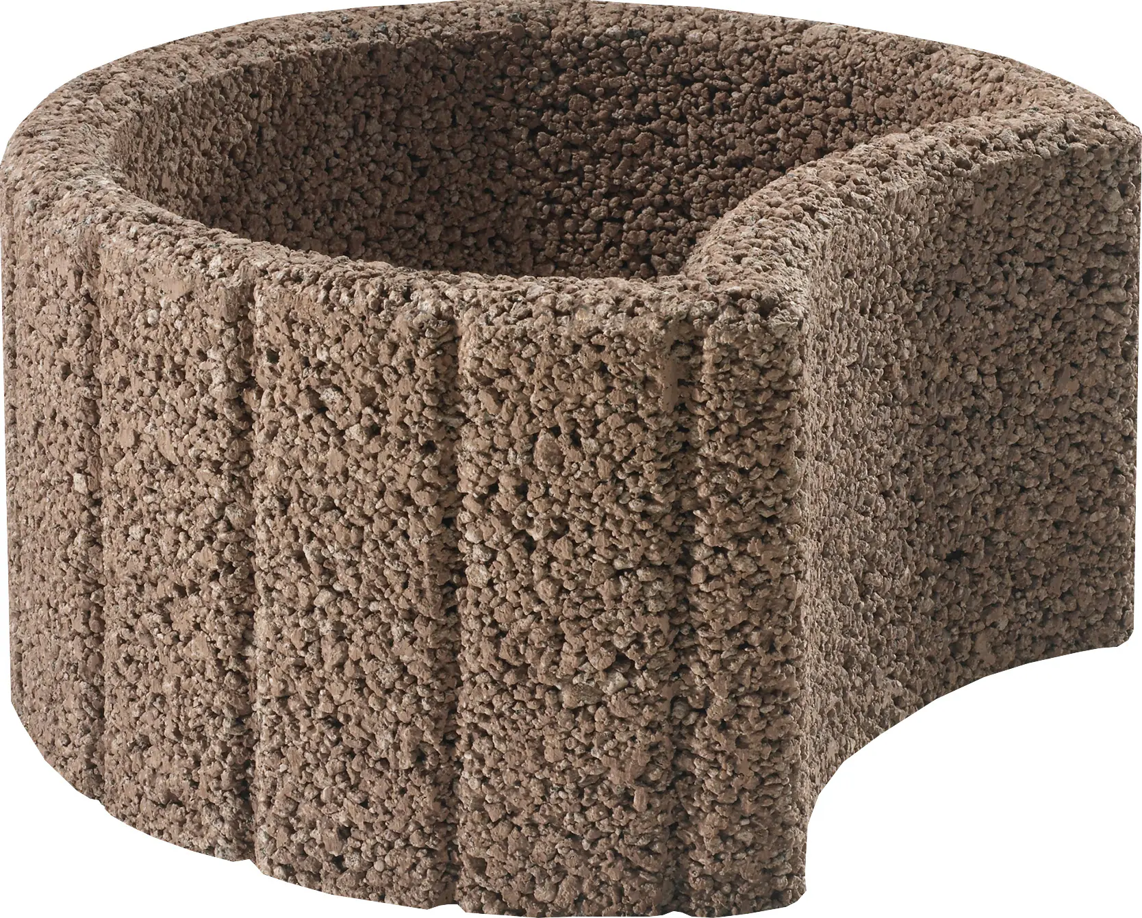 Kann Pflanzstein Groß 48 x 38 x 25 cm braun Kann Pflanzstein Groß 48 x 38 x 25 cm braun