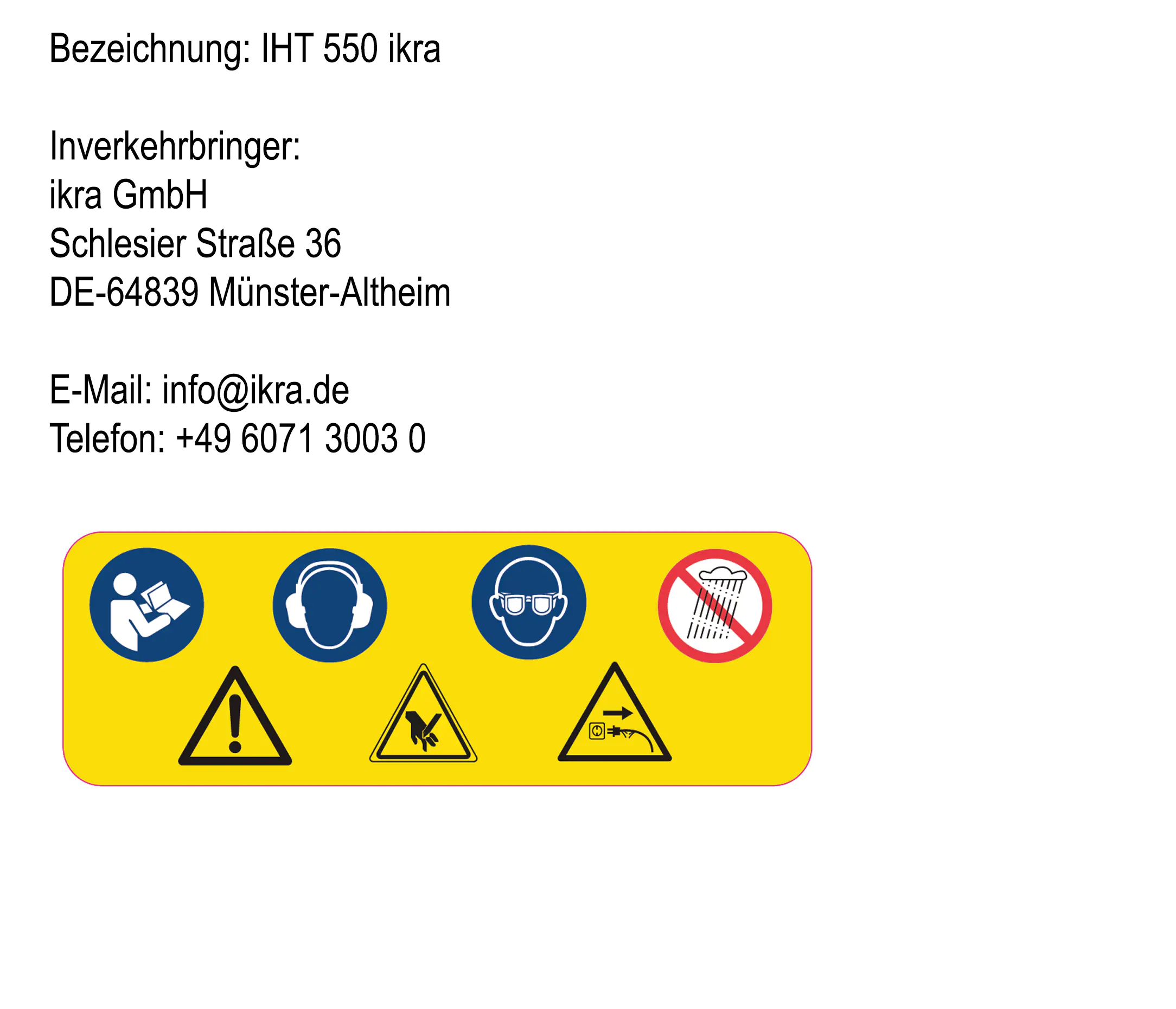 Ikra Elektro Heckenschere IHT 550 45,6 cm Schnittlänge Ikra Elektro Heckenschere IHT 550 45,6 cm Schnittlänge