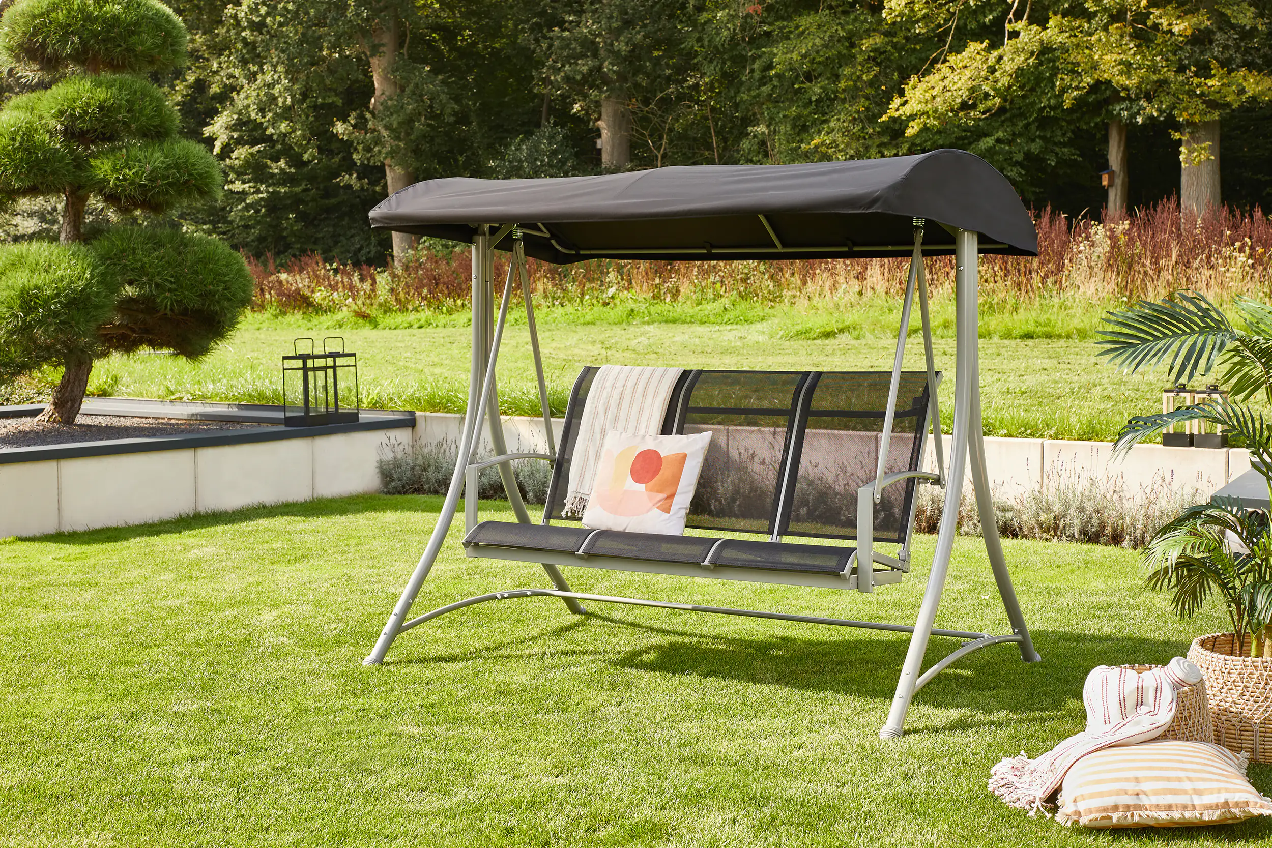 Primaster Hollywoodschaukel Milano 3-Sitzer Primaster Hollywoodschaukel Milano 3-Sitzer