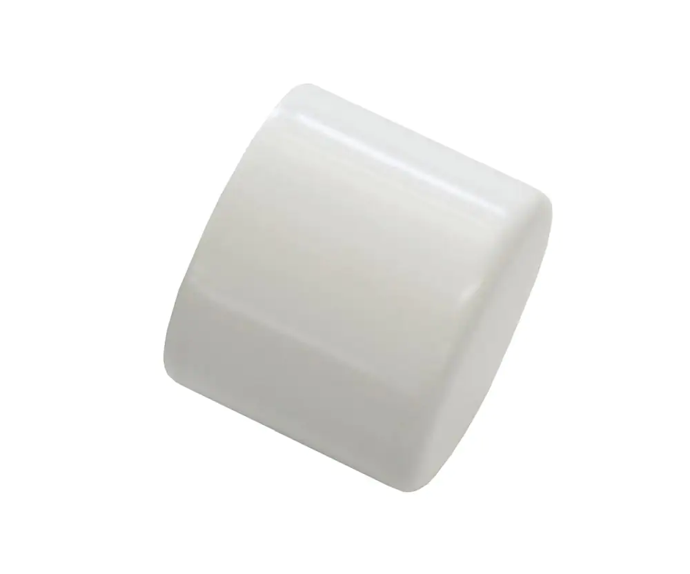 Gardinia Endkappe zu Stilprogramm Chicago, Ø 20 mm, weiß, 2-er Pack