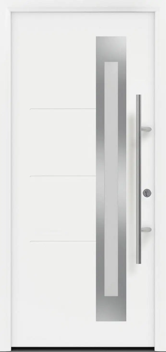 EcoStar Haustür ISOPRO Secur IPS 780S RC2 verkehrsweiß 110 x 210 cm EcoStar Haustür ISOPRO Secur IPS 780S RC2 verkehrsweiß 110 x 210 cm