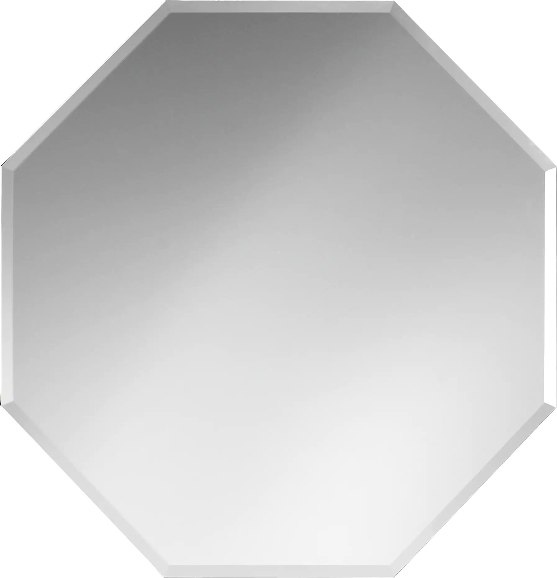 Kristallglasspiegel Saphir 50x50 cm