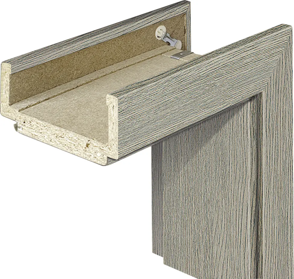 Borne Zarge CPL Masera hellgrau 61 cm DIN links