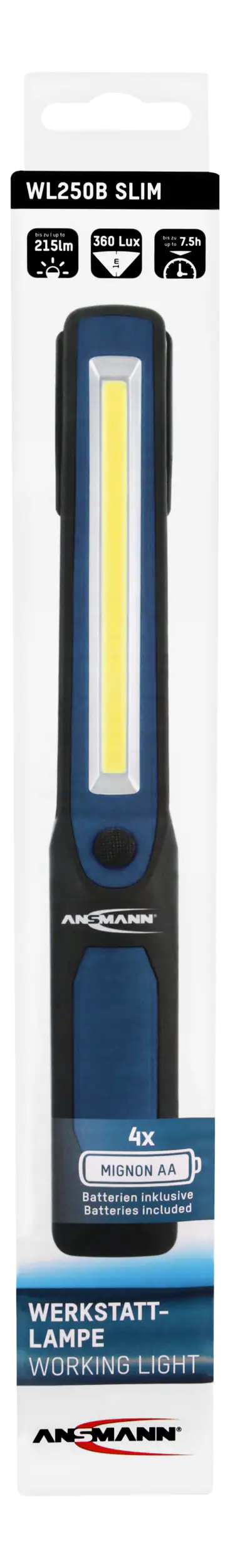 4013674153091_4 Ansmann LED Werkstattleuchte WL250B slim batteriebetrieben