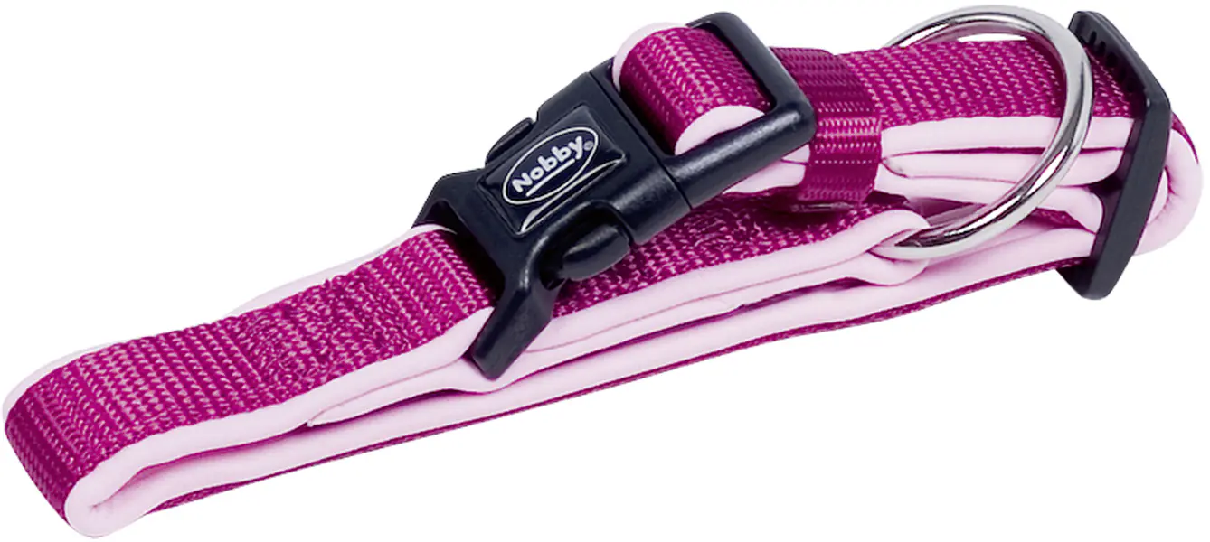 Nobby Hundehalsband Classic Preno M-L himbeere