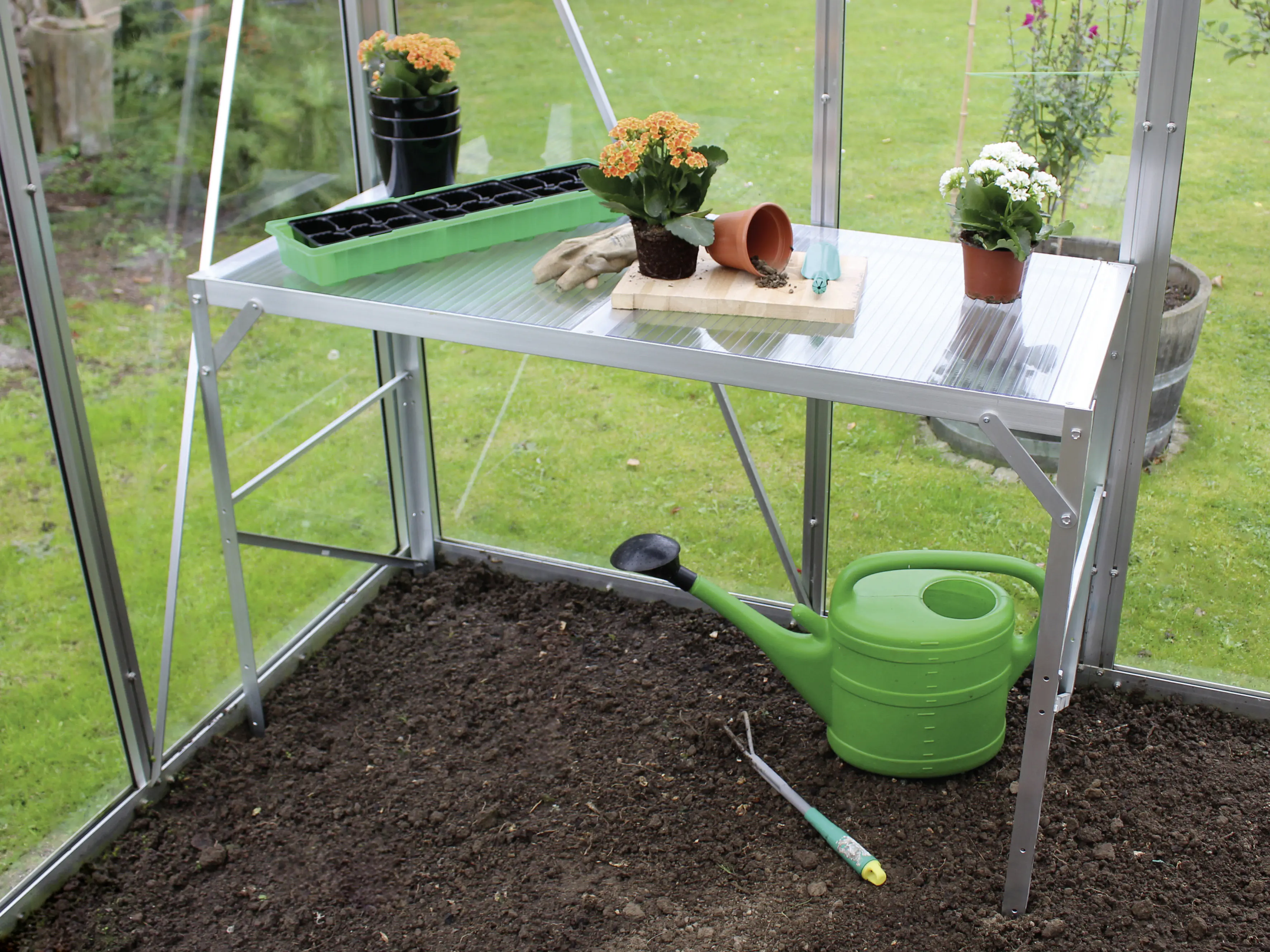 Vitavia Alutisch 121 x 54 x 76 cm aluminium 16 mm HPK