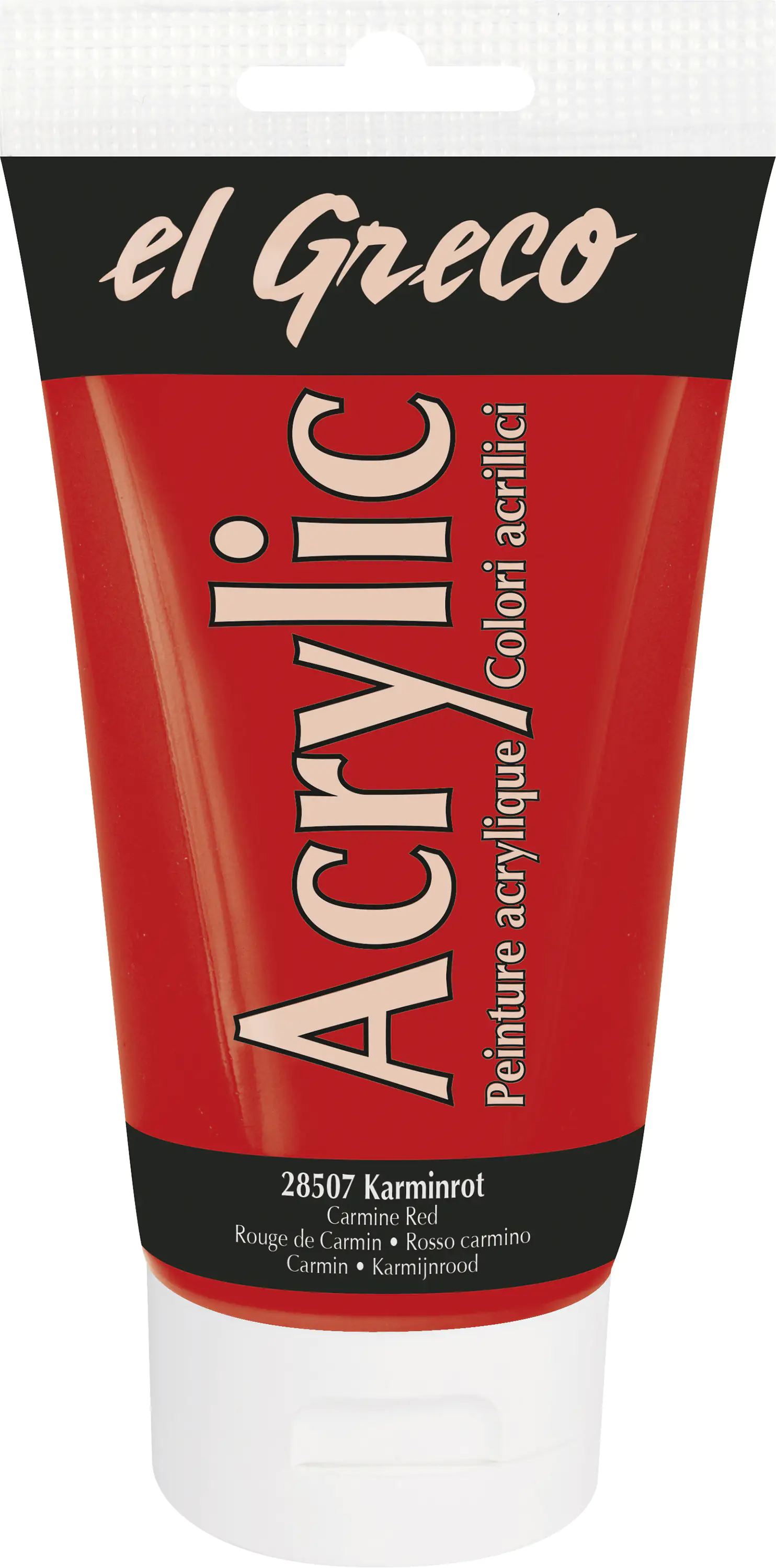 4000798285074_1598873 Kreul el Greco Acrylic Tube karminrot 150 ml