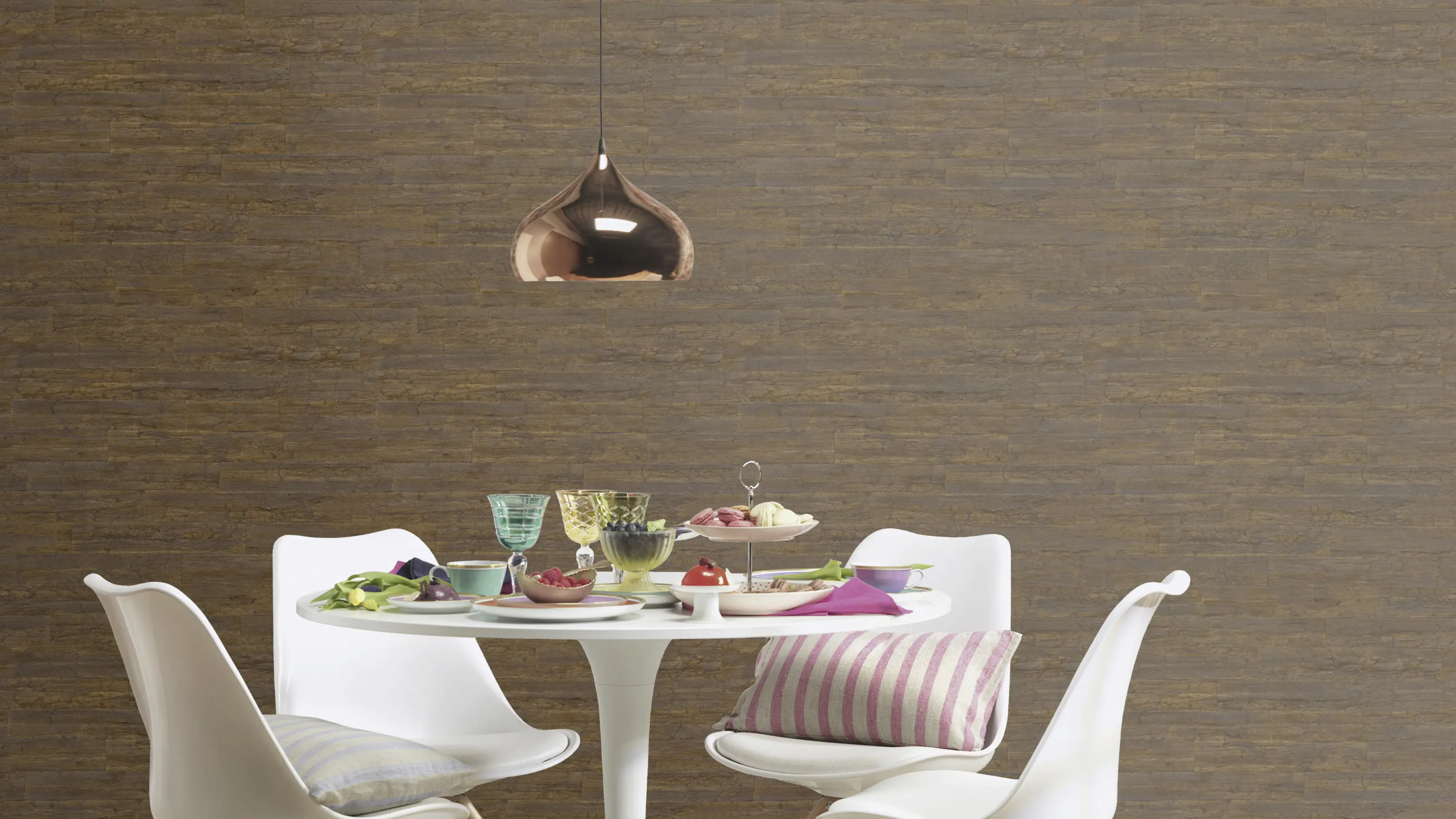 Rasch Vliestapete 537062 Braun-Rostbraun Muster & Motive 10,05 m x 0,53 m