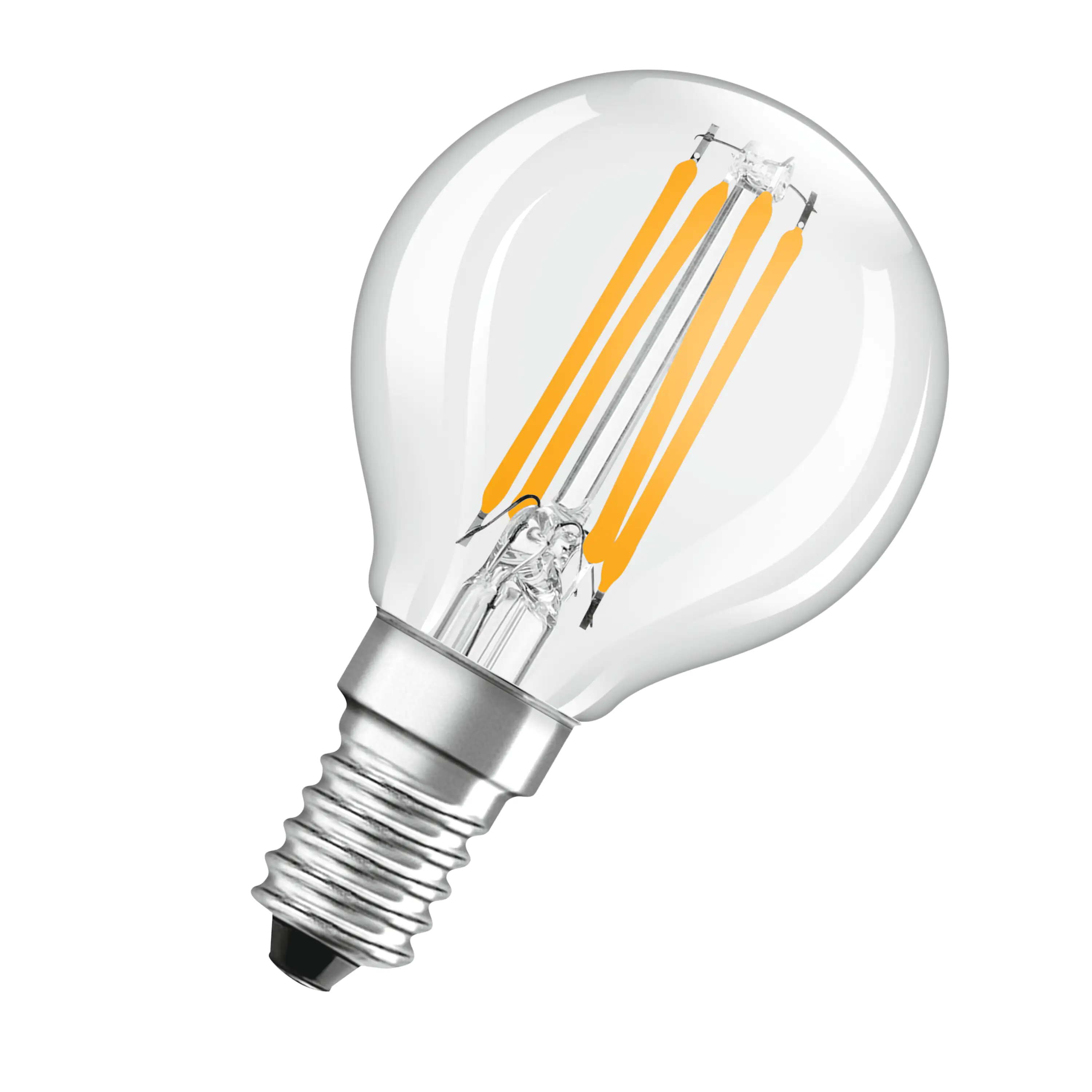 Osram LED Tropfenlampe Classic E14 2,5 W warmweiß klar
