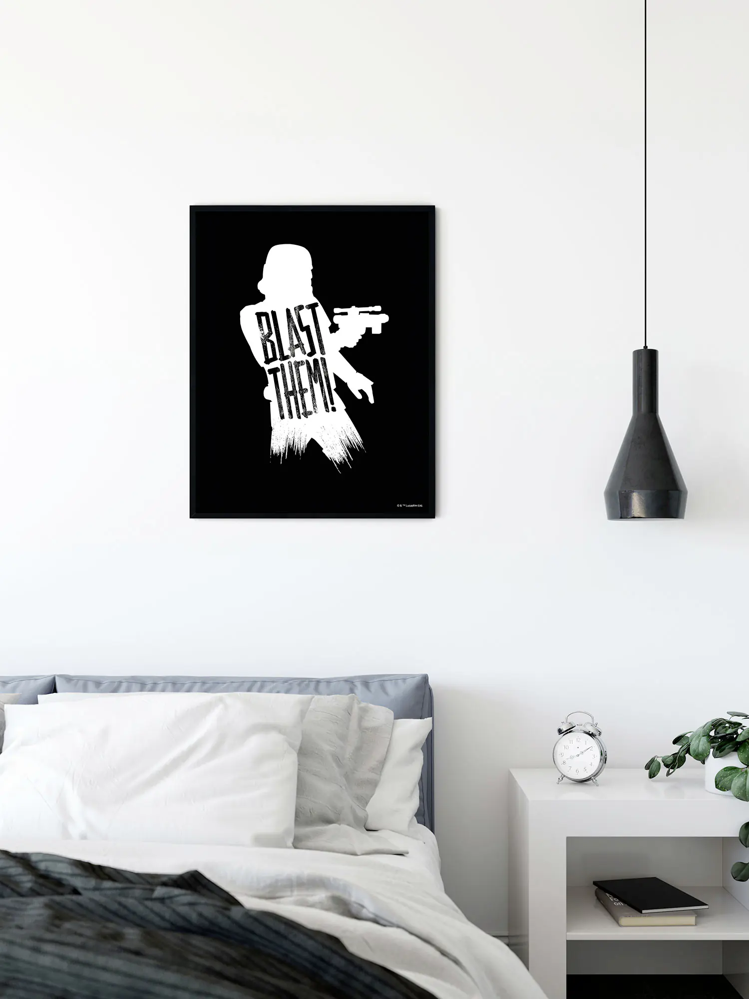 Komar Wandbild SW Sil Stormtrooper 30 x 40 cm
