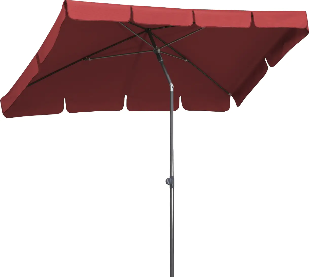 Schneider Sonnenschirm Aquila dunkelrot 225 x 120 cm Schneider Sonnenschirm Aquila dunkelrot 225 x 120 cm