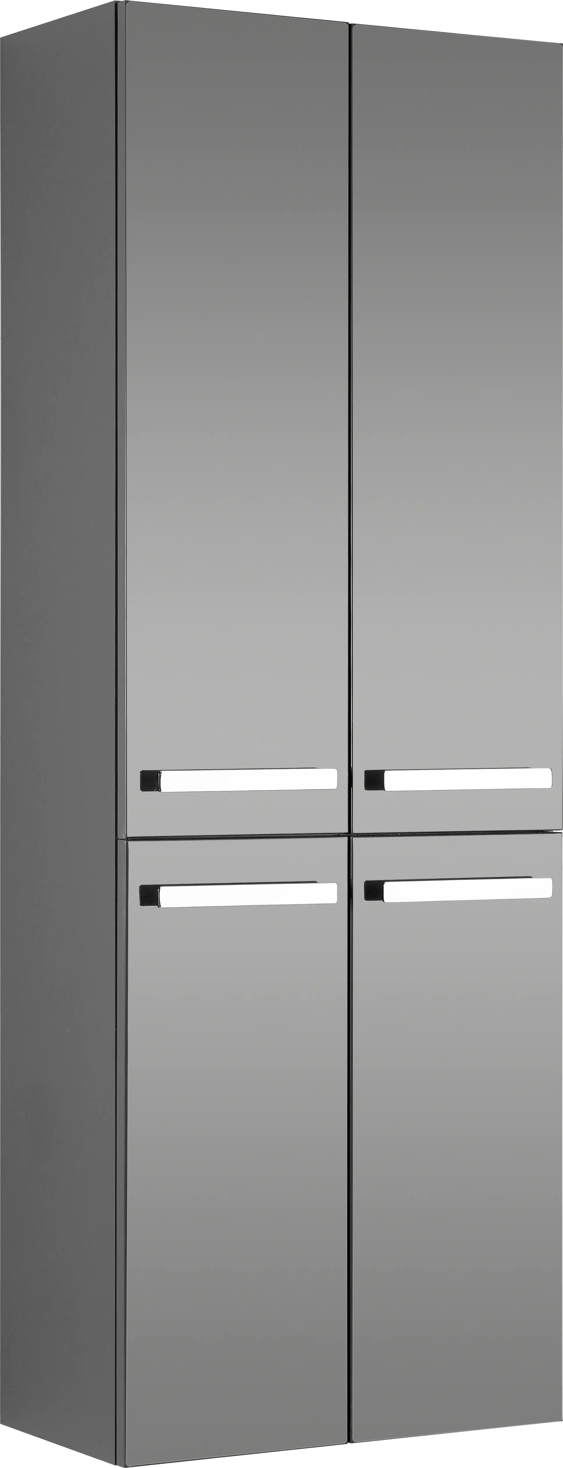4017026096951 Pelipal Hochschrank Fokus 4005 Lack steingrau Hochglanz, Breite 60 cm