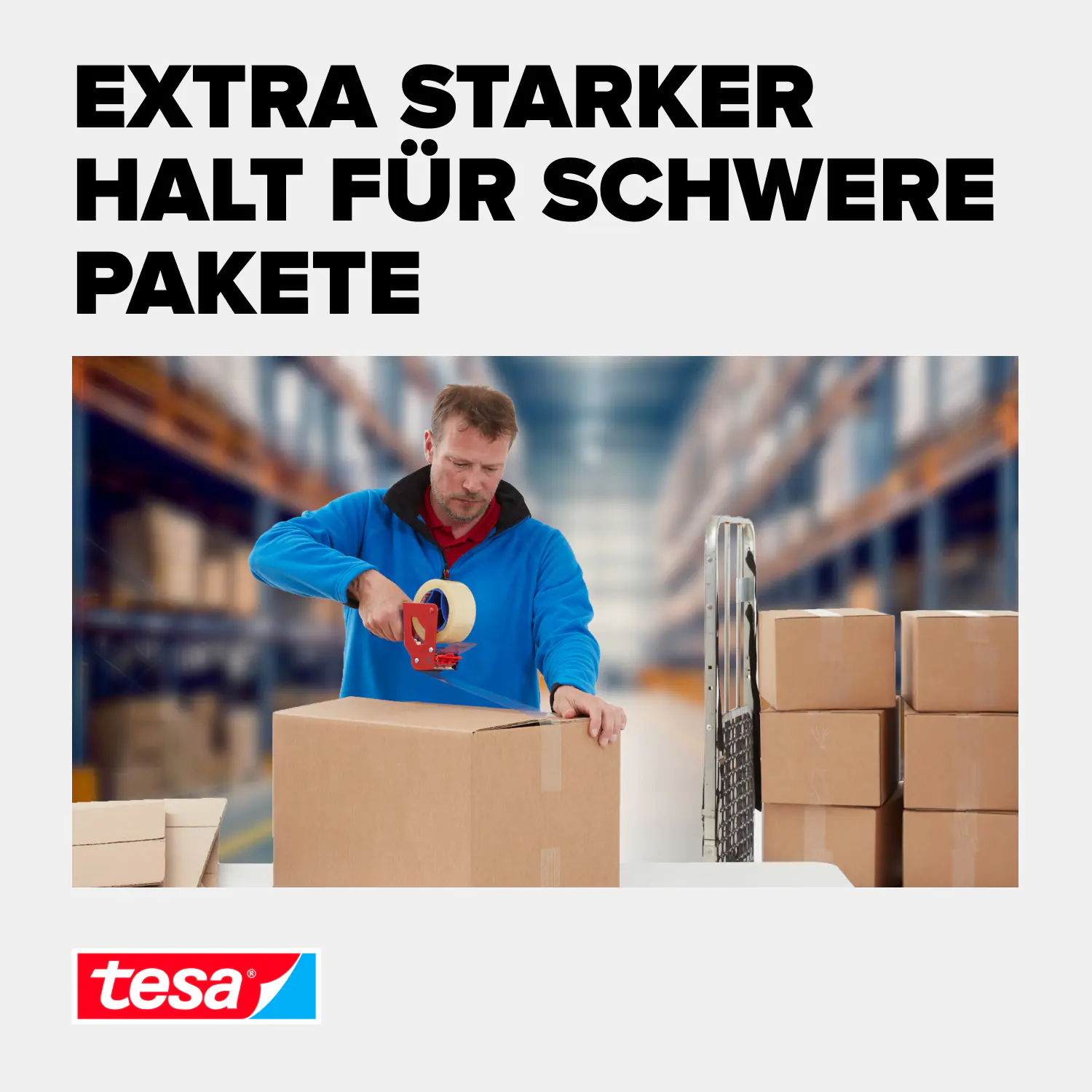 tesa Pack Extreme 50 m x 50 mm, transparent